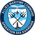 Escudo misión OTAN SEA GUARDIAN