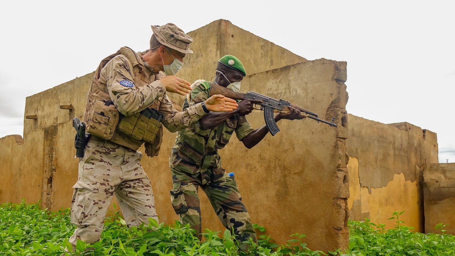 El contingente español en EUTM Mali continúa la instrucción al Ejército maliense
