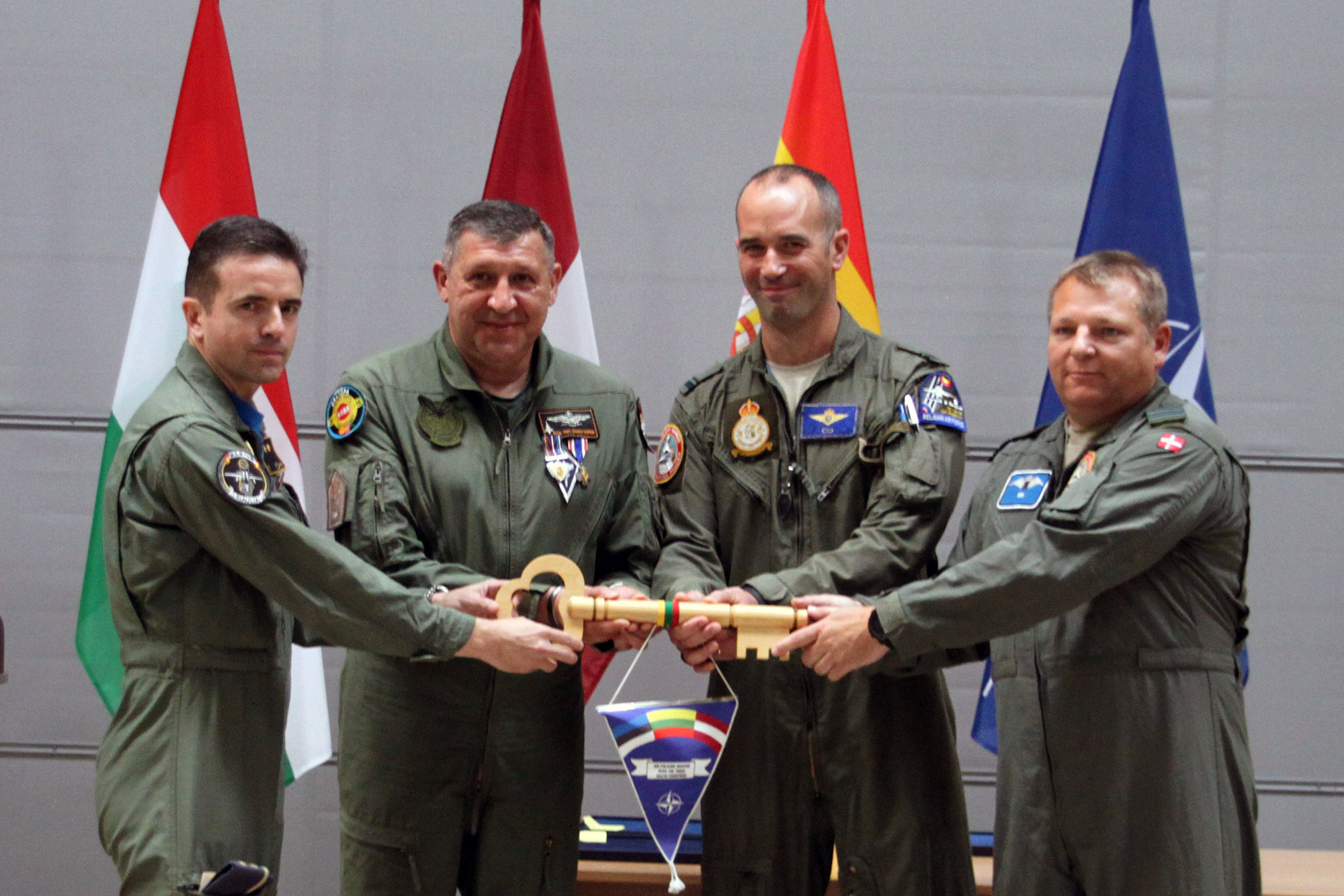 El Destacamento ‘Vilkas 19’ finaliza su misión de Policía Aérea del Báltico