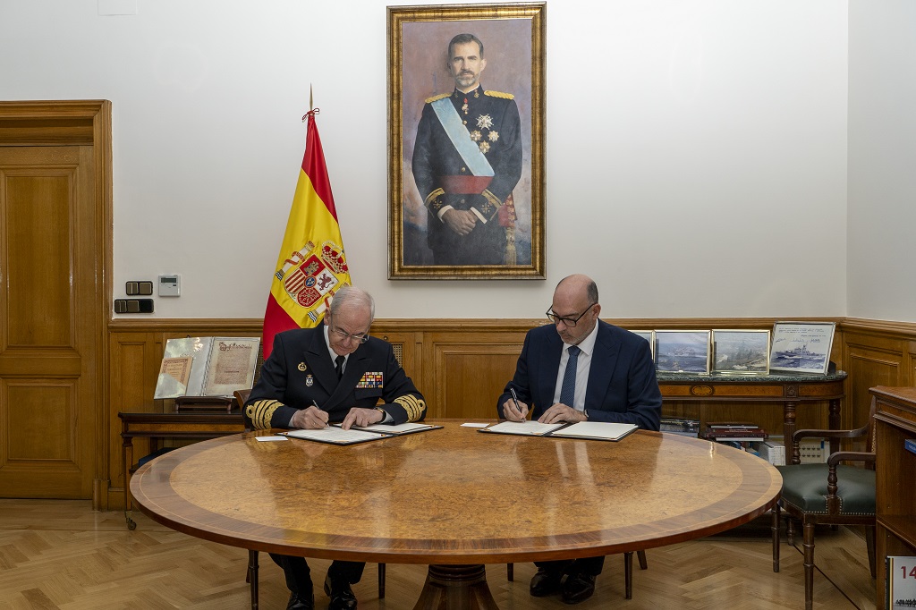 JEMAD y el presidente de Telefónica España firman el convenio