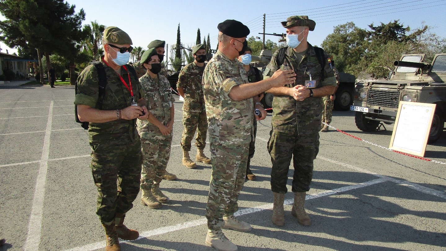 1st Mechanized Brigade in Larnaka