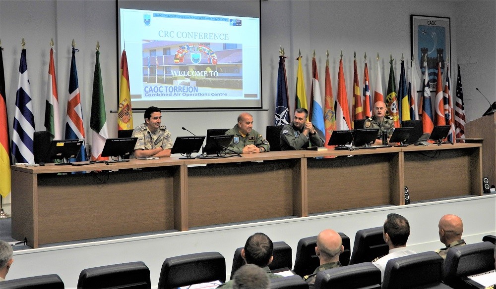 Welcome speech by CAOC Torrejón’s Commander