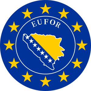 Mission EU EUFOR ALTHEA Bosnia and Herzegovina Emblem