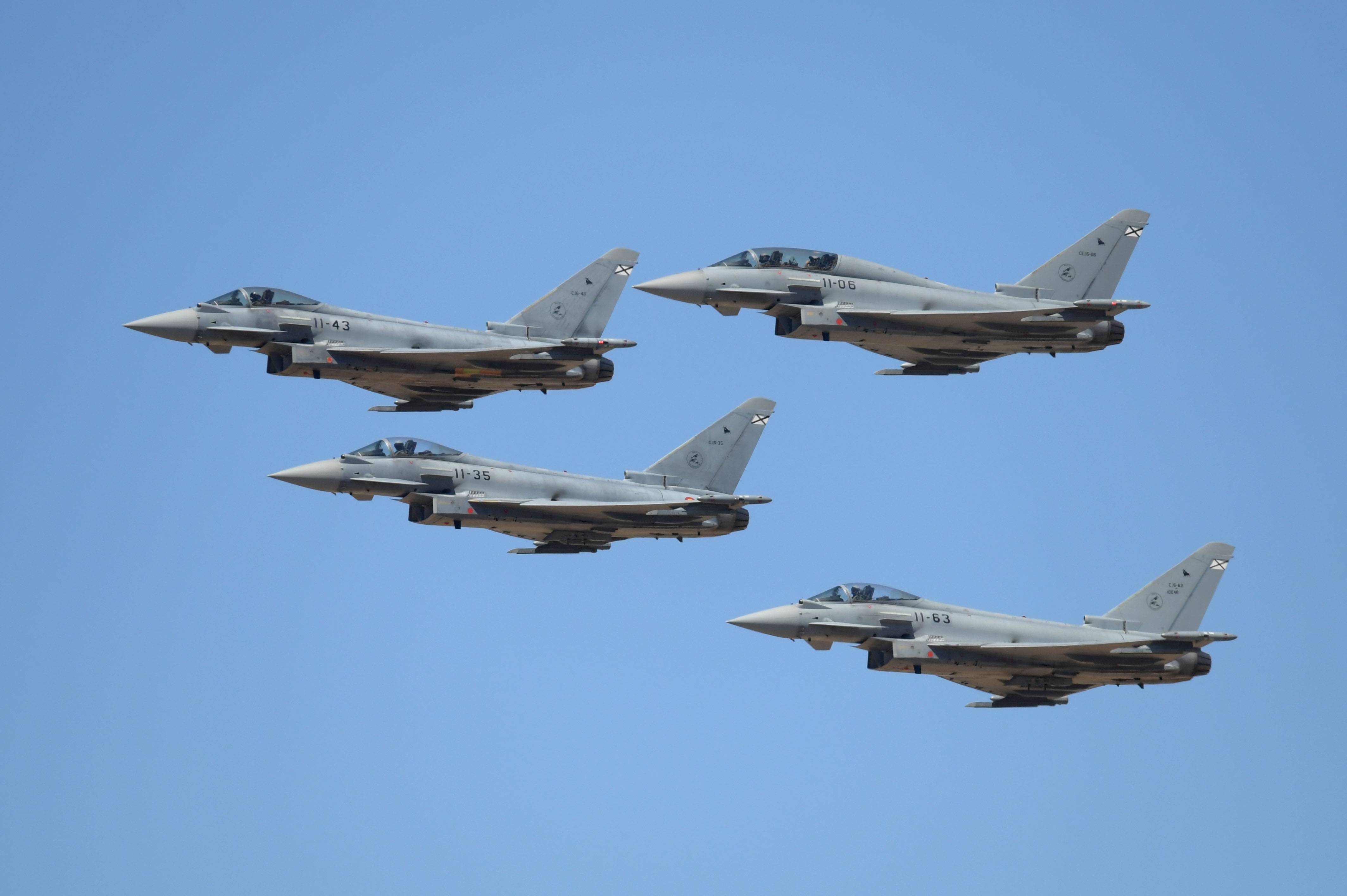 11th Wing Eurofighter Formation