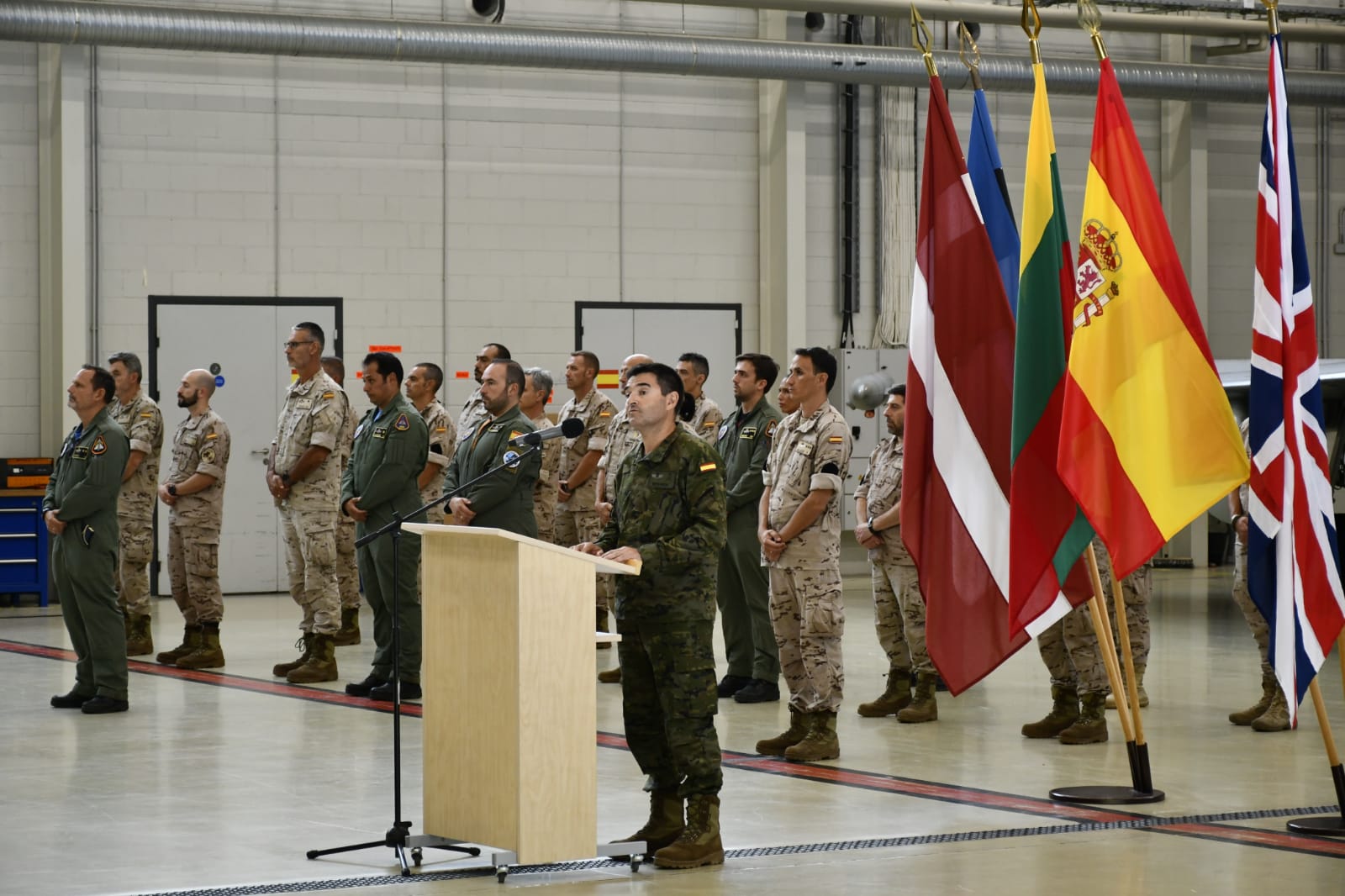 Speech by Air Commodore Martín Pascual