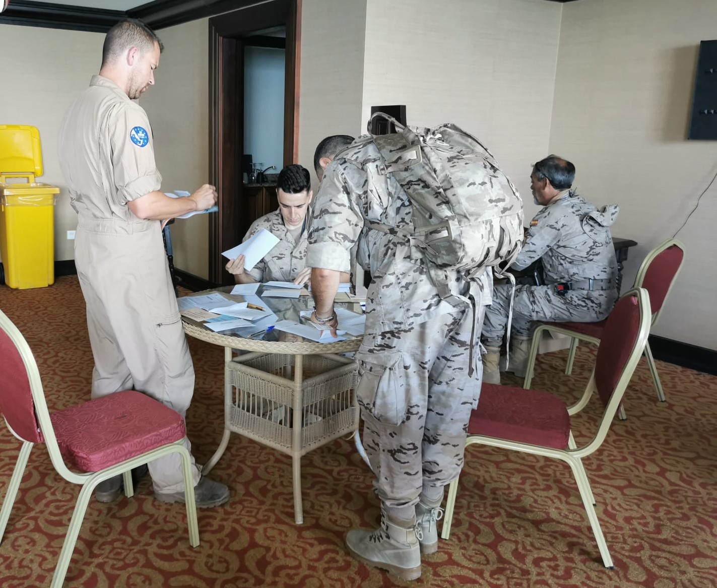 Military postal vote in Djibouti