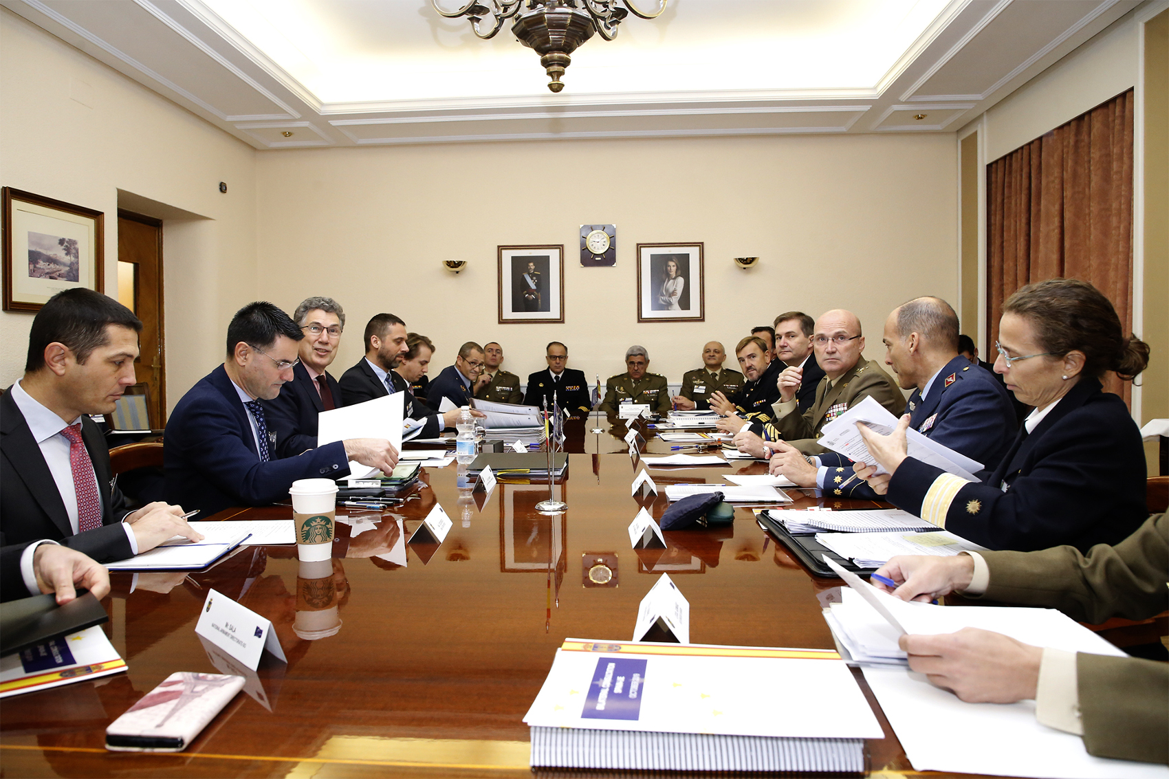 Joint Chiefs of Staff organise a bilateral meeting with European Union representatives