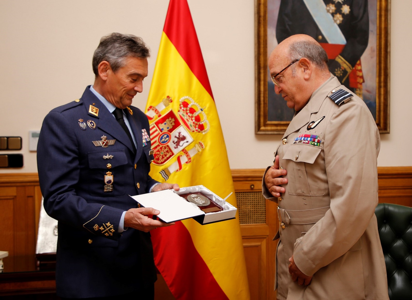 Chairman of NATO´s Military Committee has a meeting with Spanish CHOD