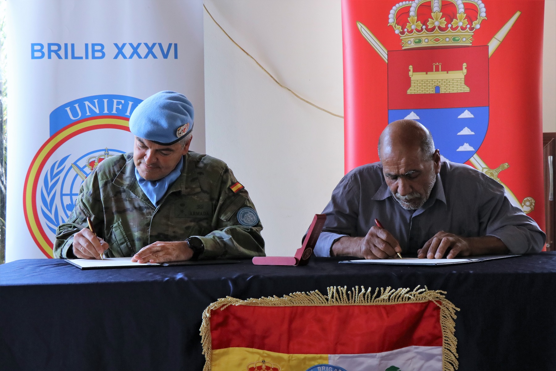 Signing of the transfer of the facility