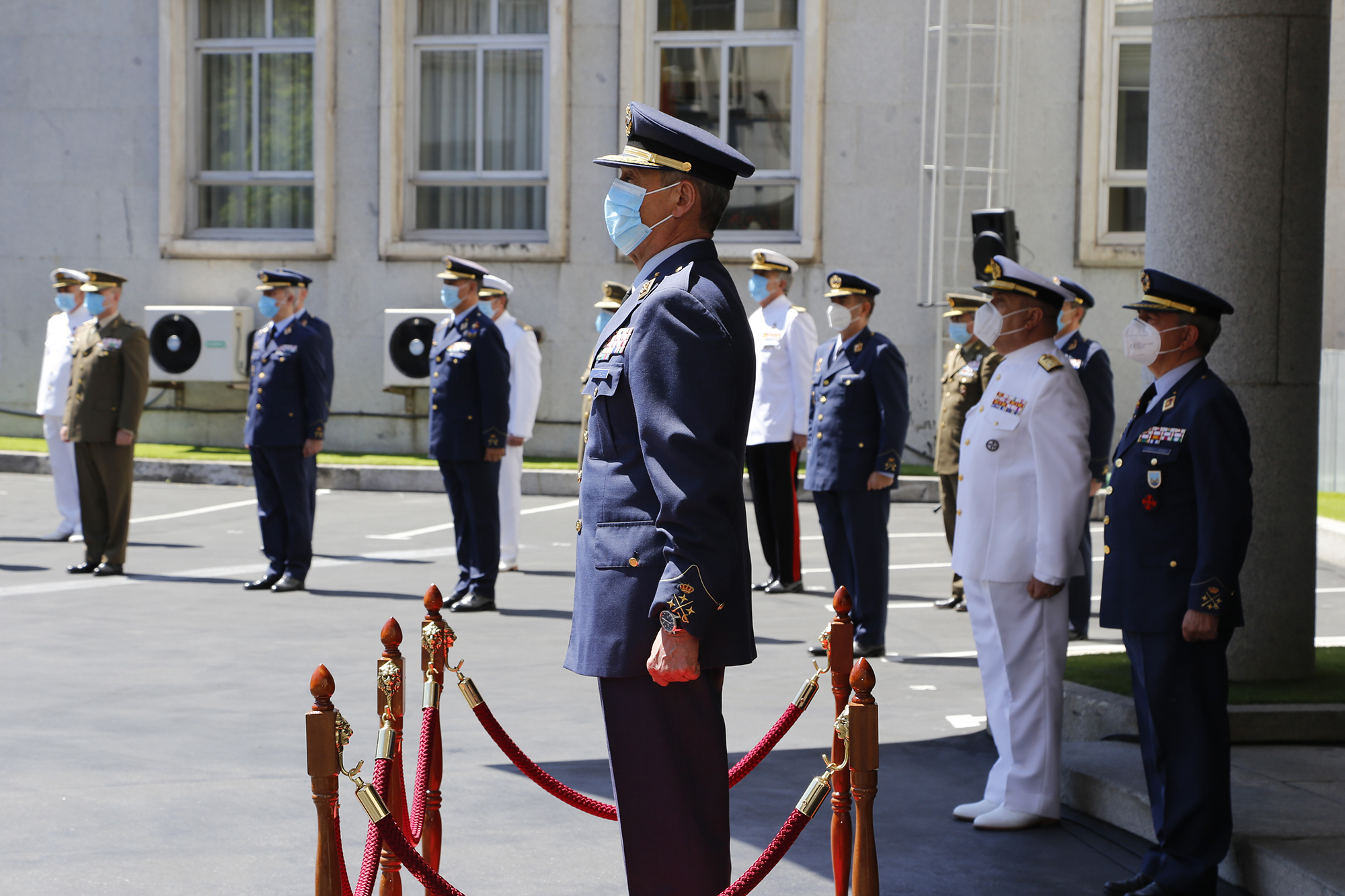 El JEMAD preside el acto de homenaje a los militares fallecidos en acto de servicio y a las víctimas de la COVID-19