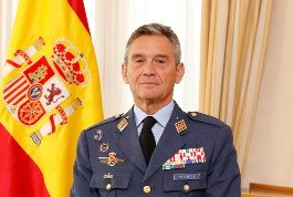 Jefe de Estado Mayor de la Defensa, general del aire Miguel Ángel Villarroya