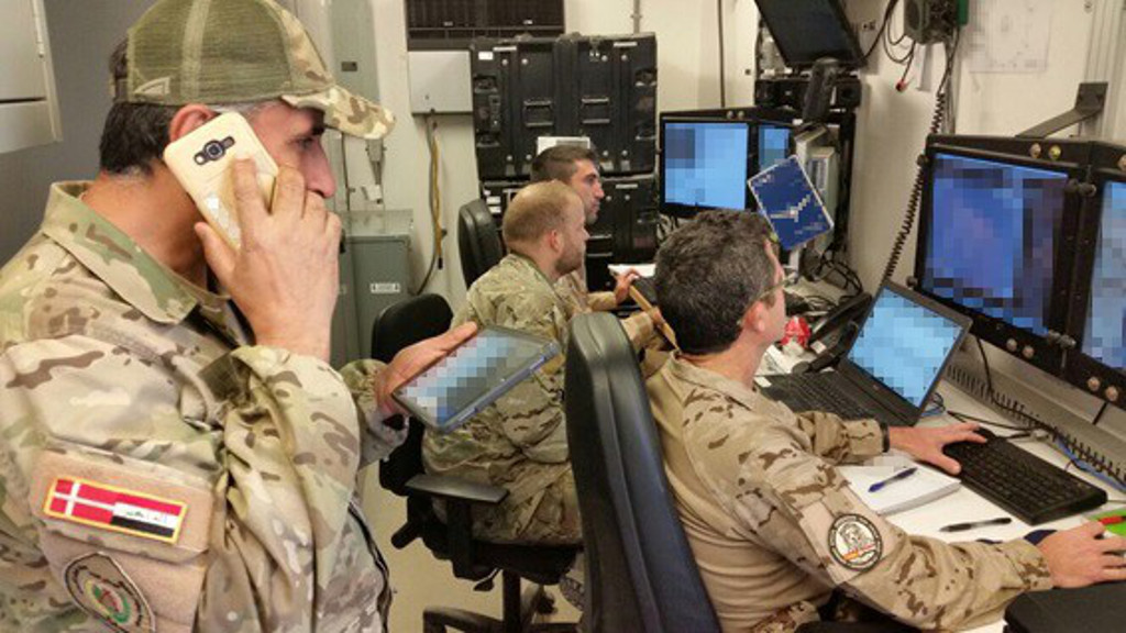 La Undécima Escuadrilla de la Armada alcanza las 100 horas de vuelo en Irak