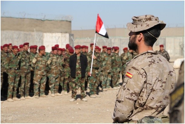 Más de 1.700 soldados y policías iraquíes finalizan su formación en Besmayah