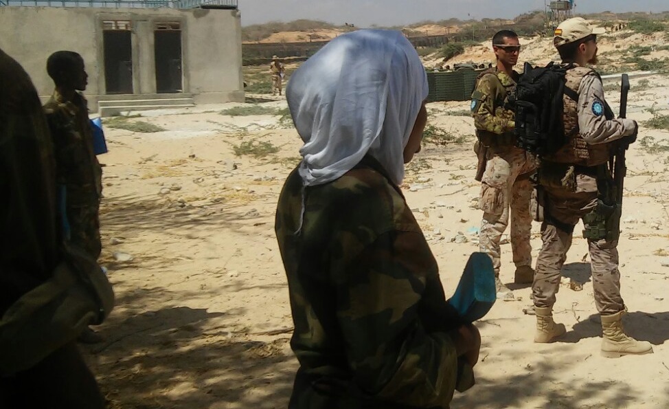 Comienza el entrenamiento para un centena de militares de las FAS somalíes