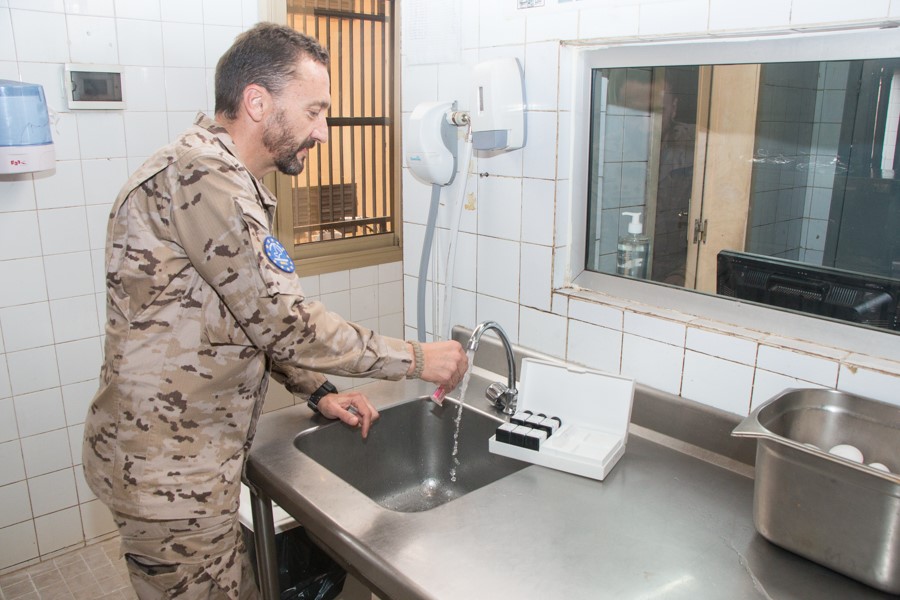 Un veterinario español ocupa por primera vez el puesto de Oficial de Protección Sanitaria de la Fuerza en EUTM-Mali