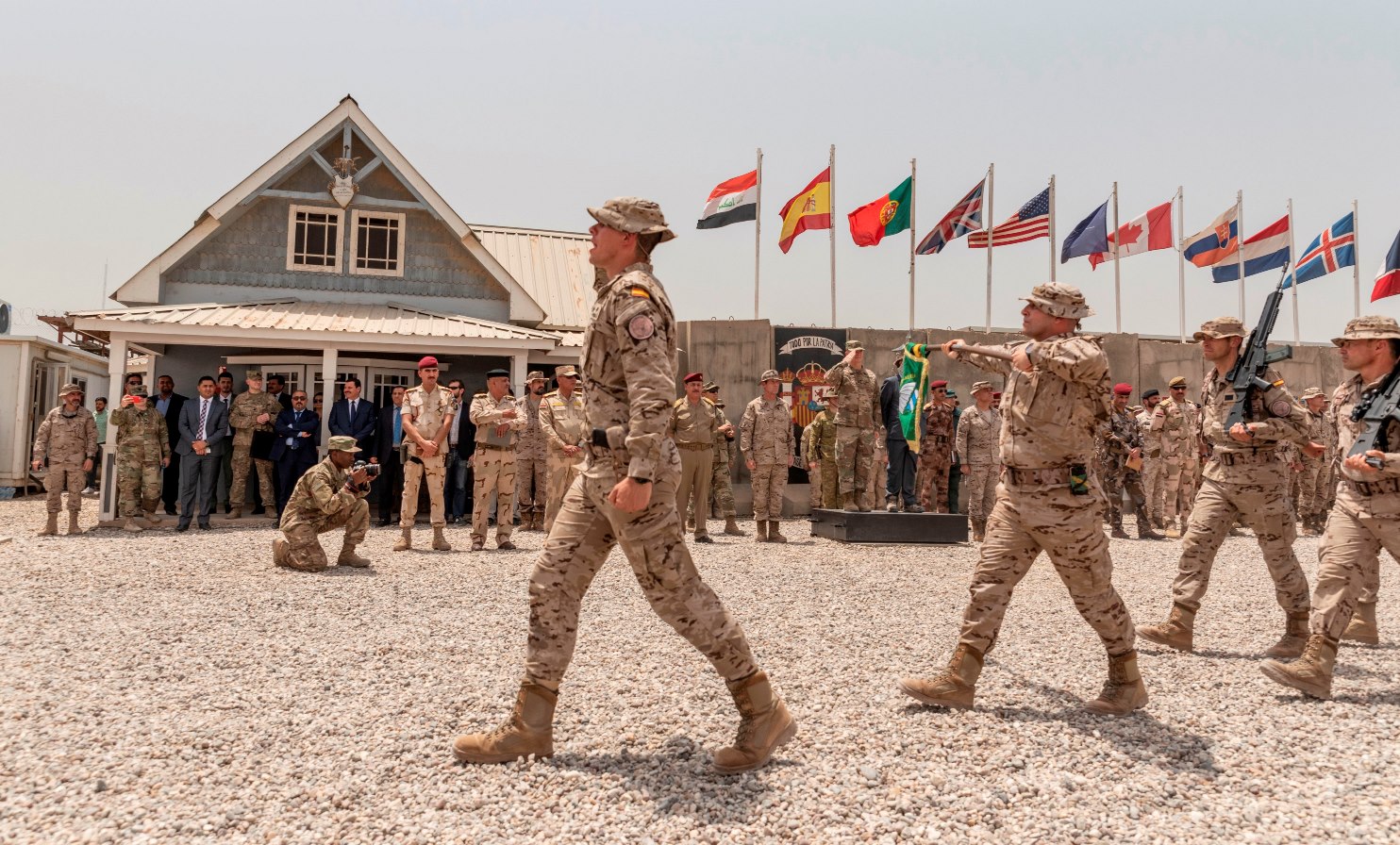 Un nuevo contingente continúa contribuyendo a la seguridad de España en Irak
