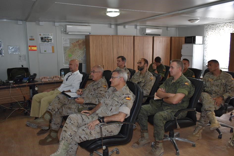 El Jefe de Estado Mayor de la Defensa visita al VII contingente Patriot  de la operación “Apoyo a Turquía”