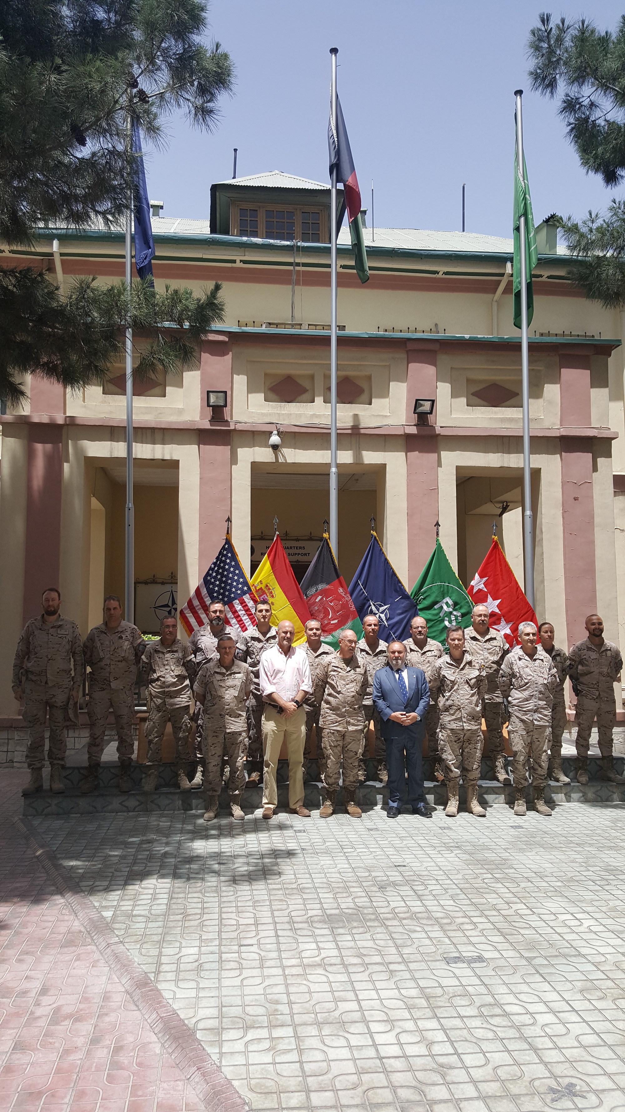 El JEMAD conoce in situ la labor de los militares españoles desplegados en Afganistán