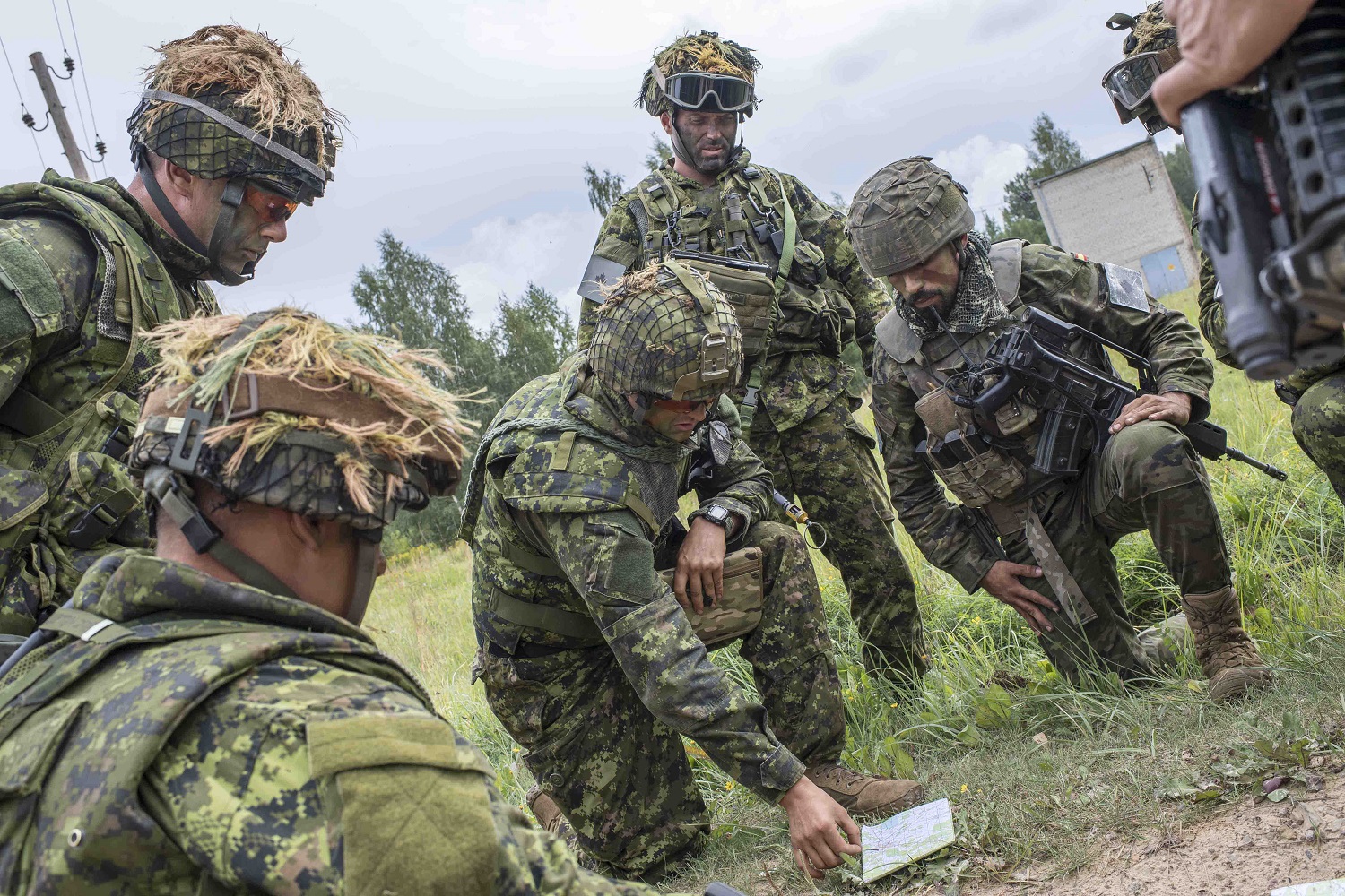 El contingente español desplegado en Letonia participa en el ejercicio “NAMEJS 18” de las Fuerzas Armadas de Letonia