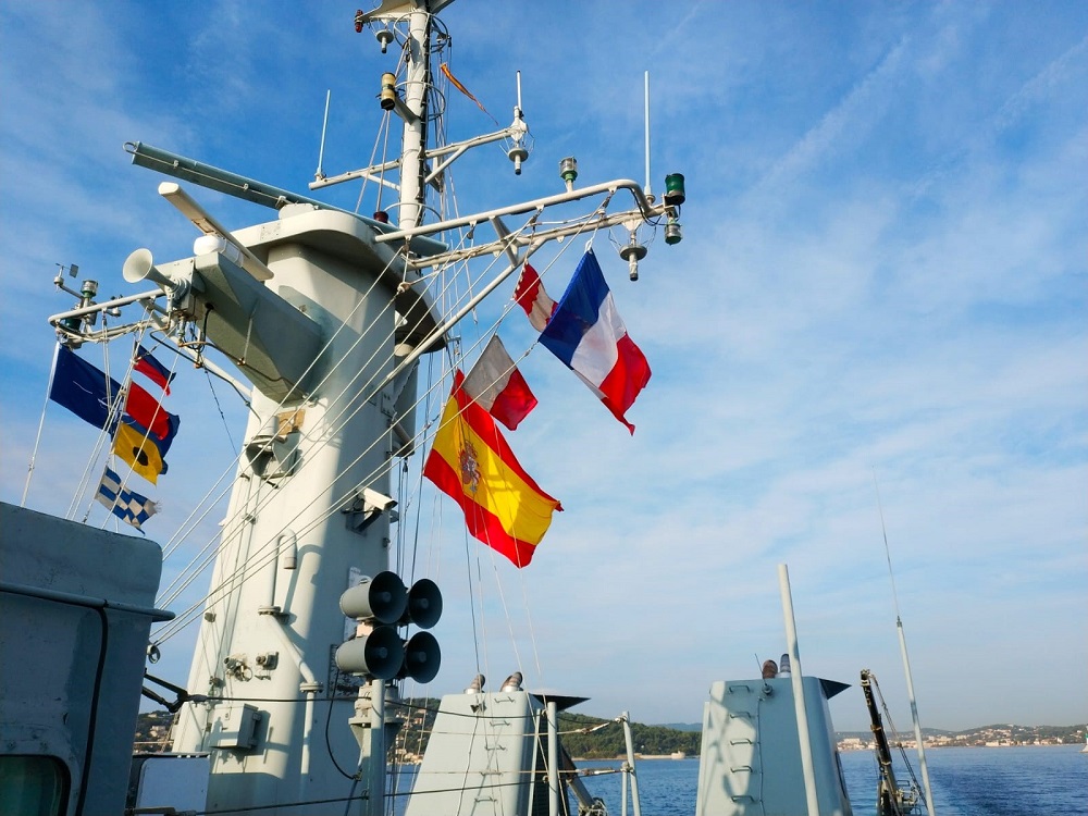 El ‘Turia’ se integra en la Agrupación Naval Permanente de Medidas Contraminas nº 2 de la OTAN