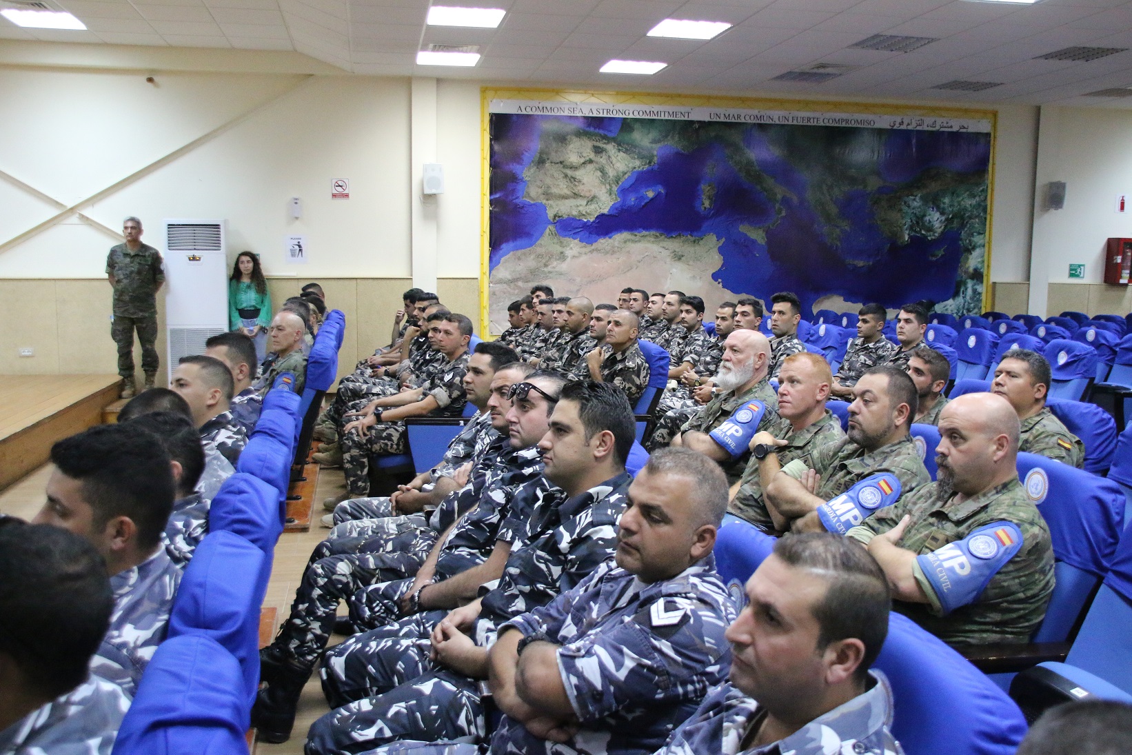 La Brigada Líbano realiza cursos de adiestramiento con la Gendarmería y la Seguridad del Estado libanesas