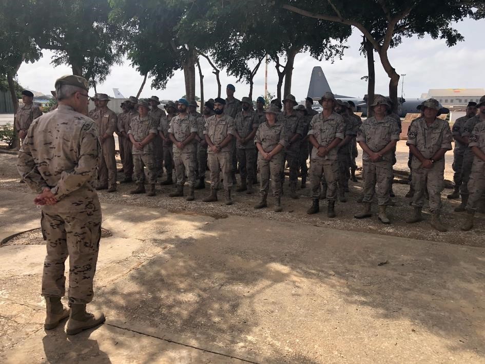 El Comandante del Mando de Operaciones visita la misión francesa en el Sahel