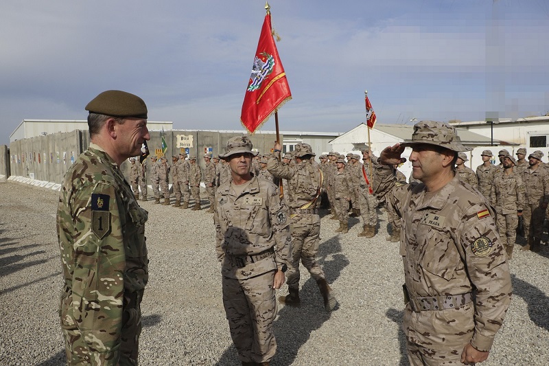 Comienza su trabajo en zona el IX contingente español de la Operación Apoyo a Irak