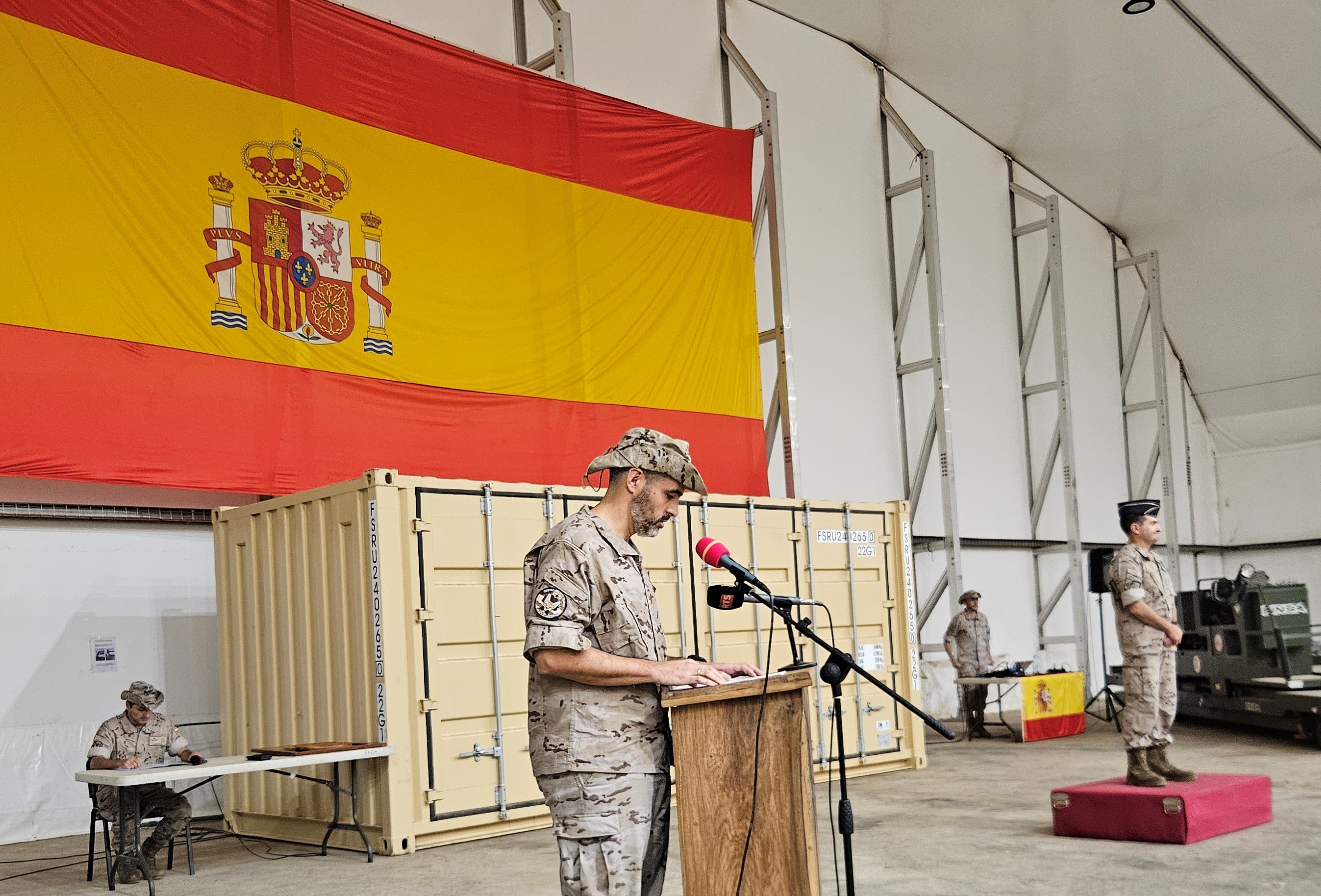 Comandante Moro, jefe del Destacamento