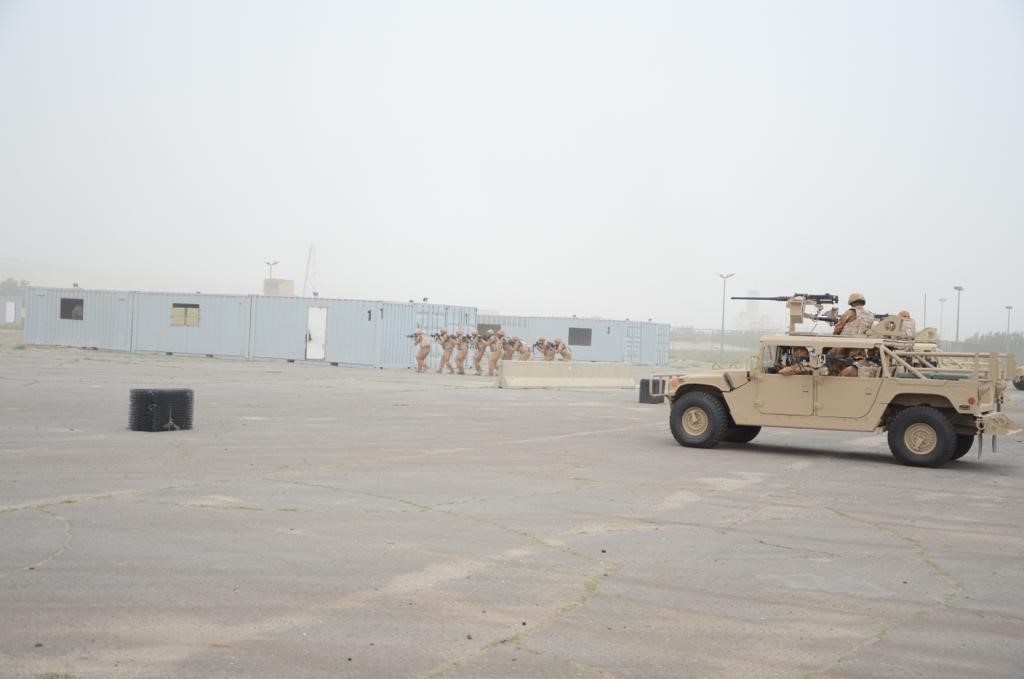 Jornada de trabajo del Comandante del MCOE con la 25 Brigada de Comandos de Kuwait