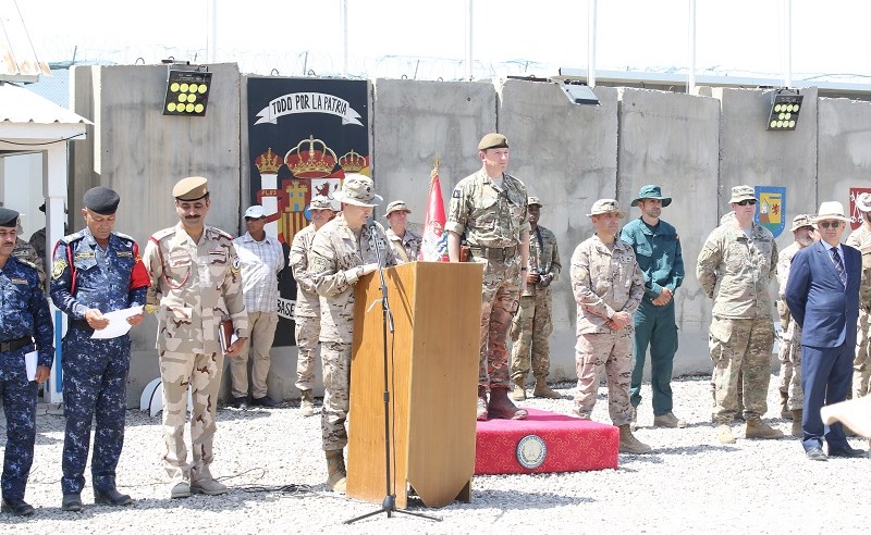 El 10º contingente español en la operación ‘Apoyo a Irak’ comienza su trabajo en zona