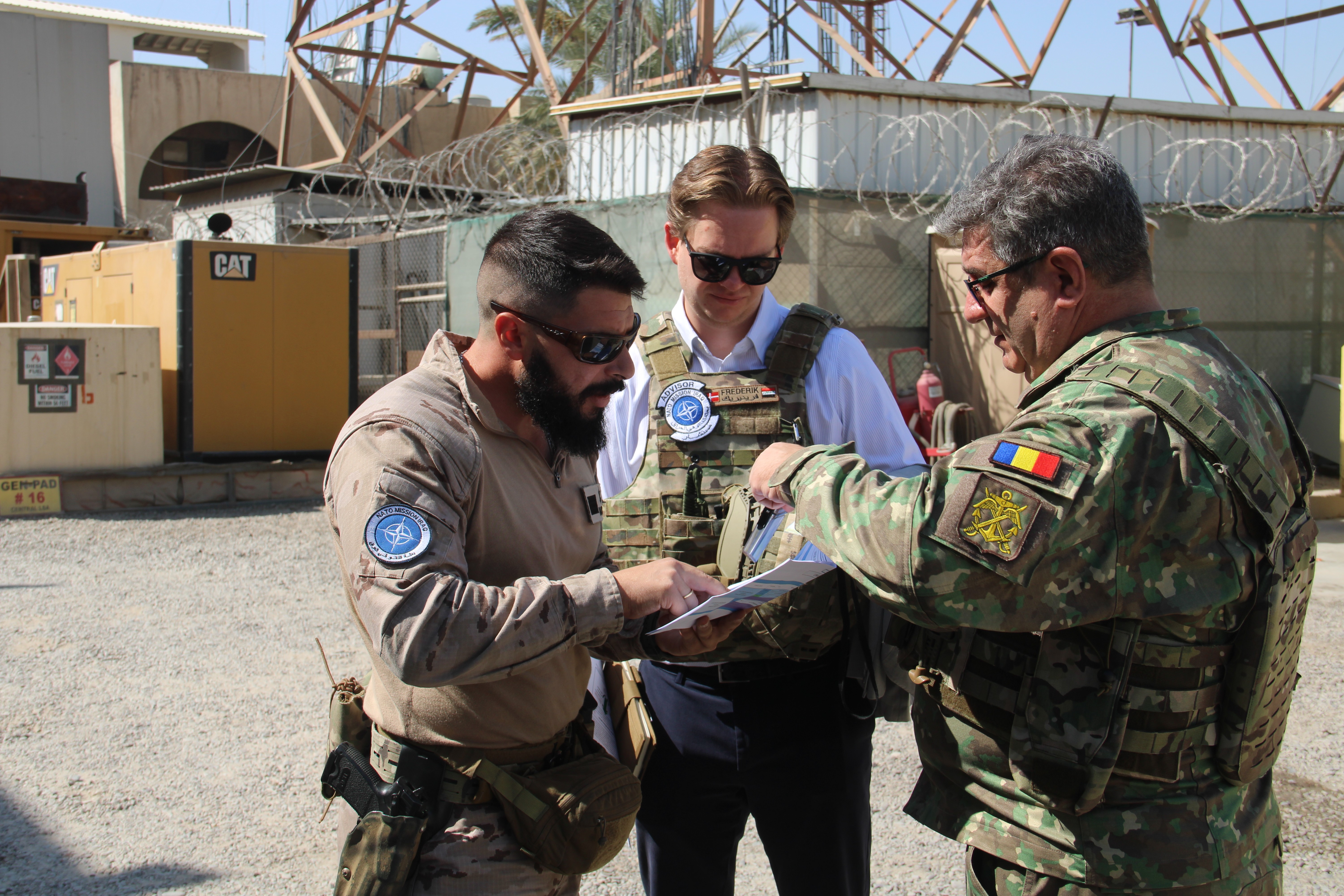 Preparación de escolta