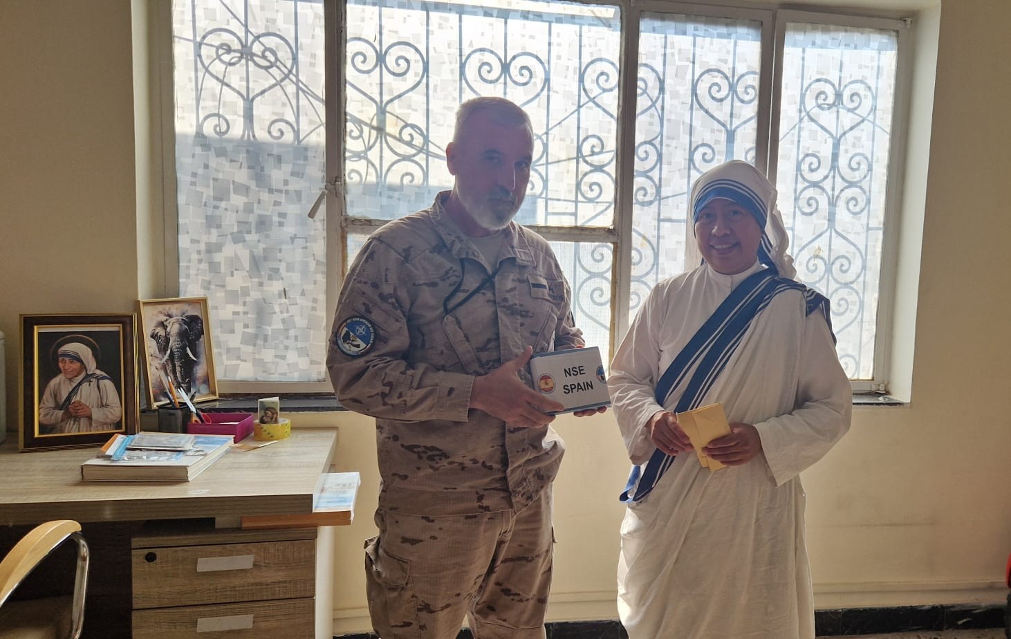 Entrega de la cuestación solidaria