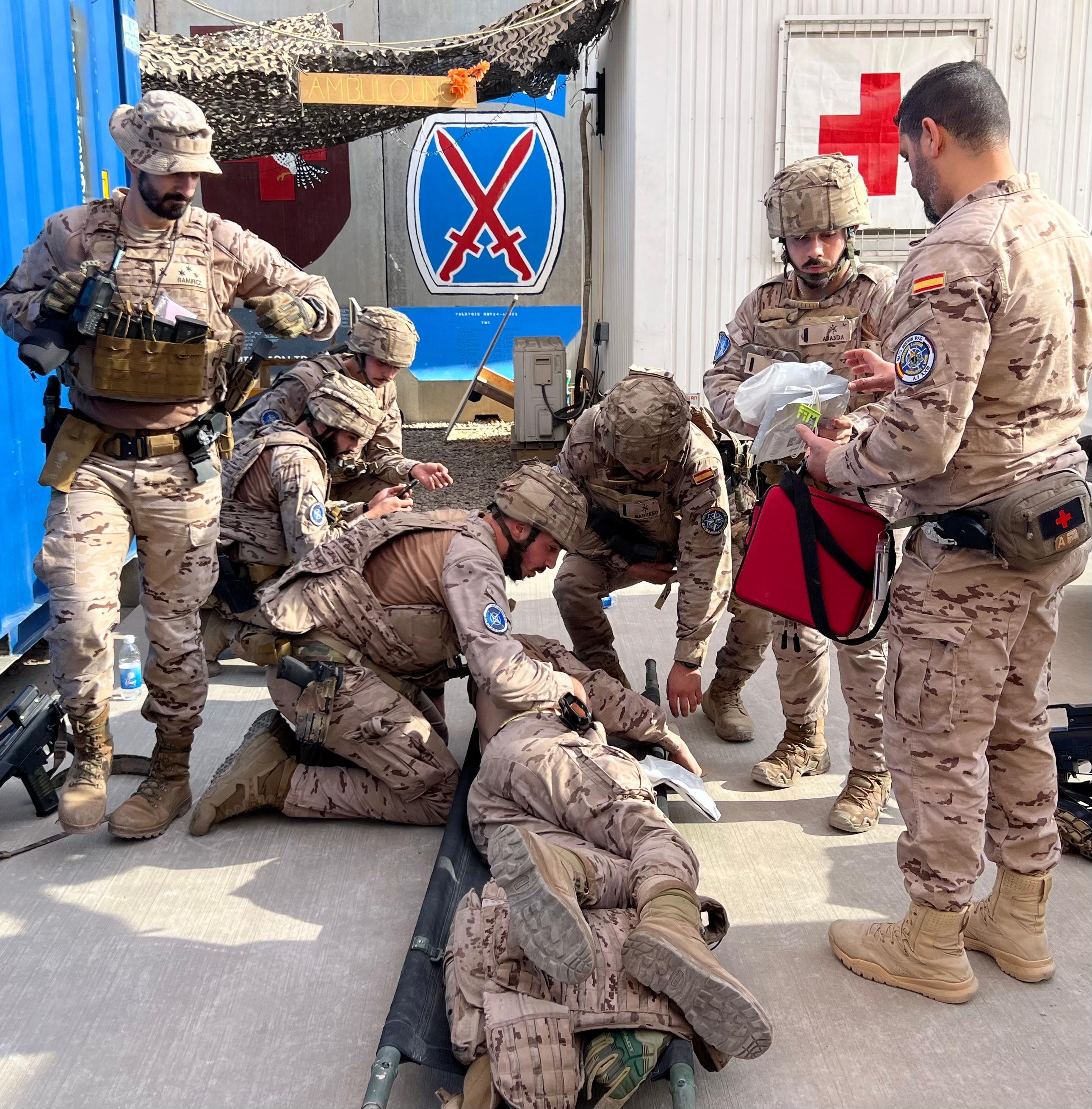 Tactical Combat Casualty Care (TCCC) training