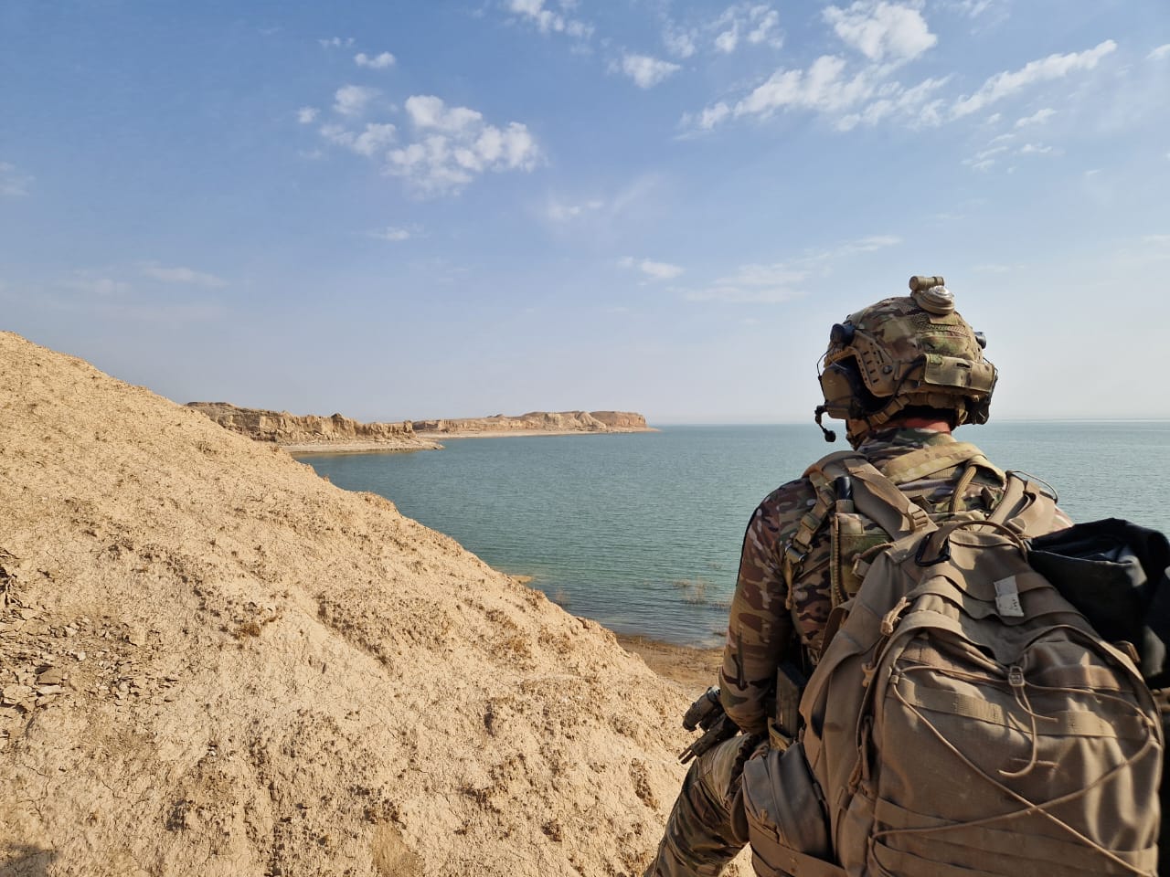 Militares españoles adiestran a las fuerzas iraquíes que forman parte del Servicio Contraterrorista