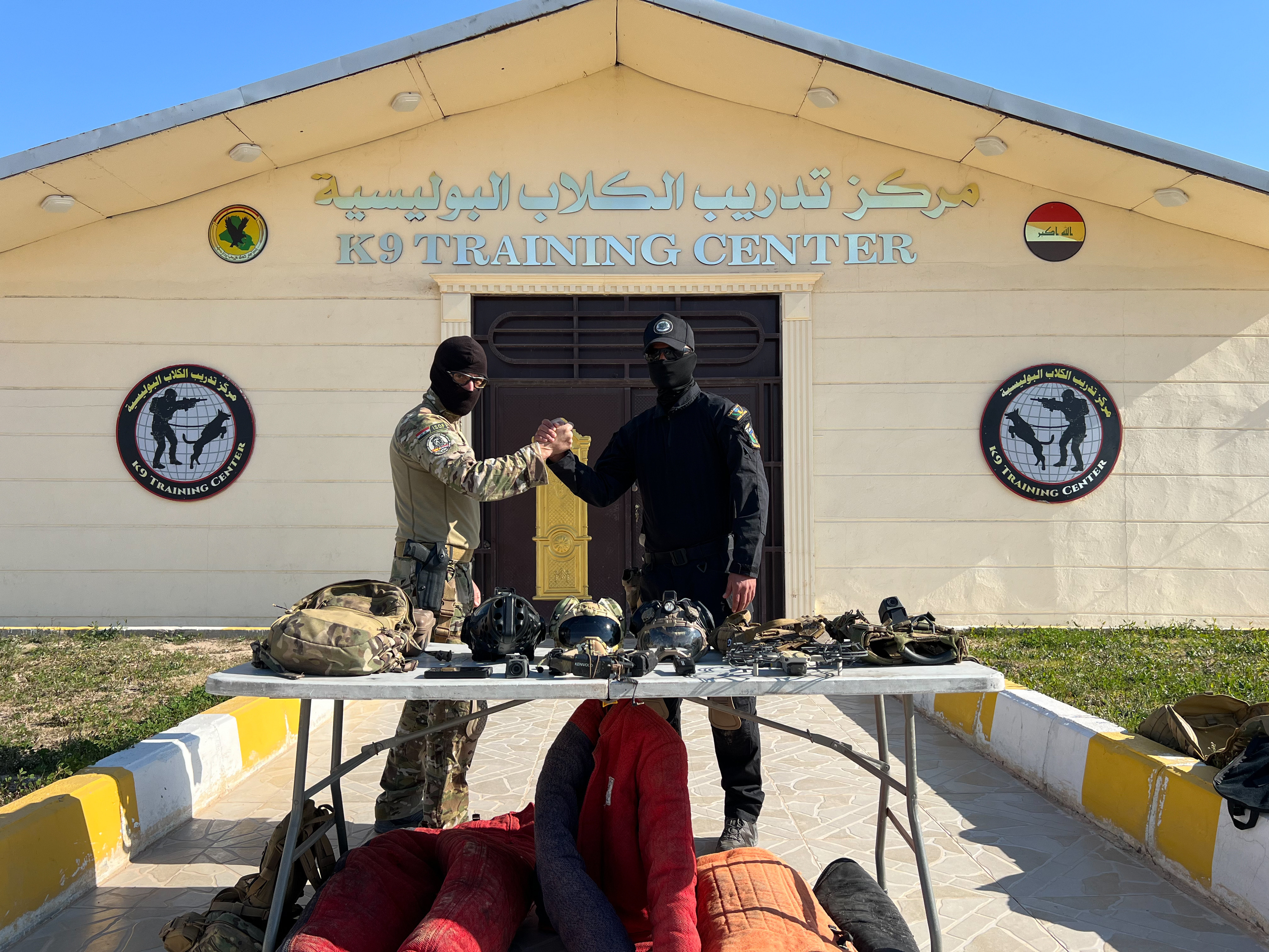 Operadores K9 del SOTG español y del CTS