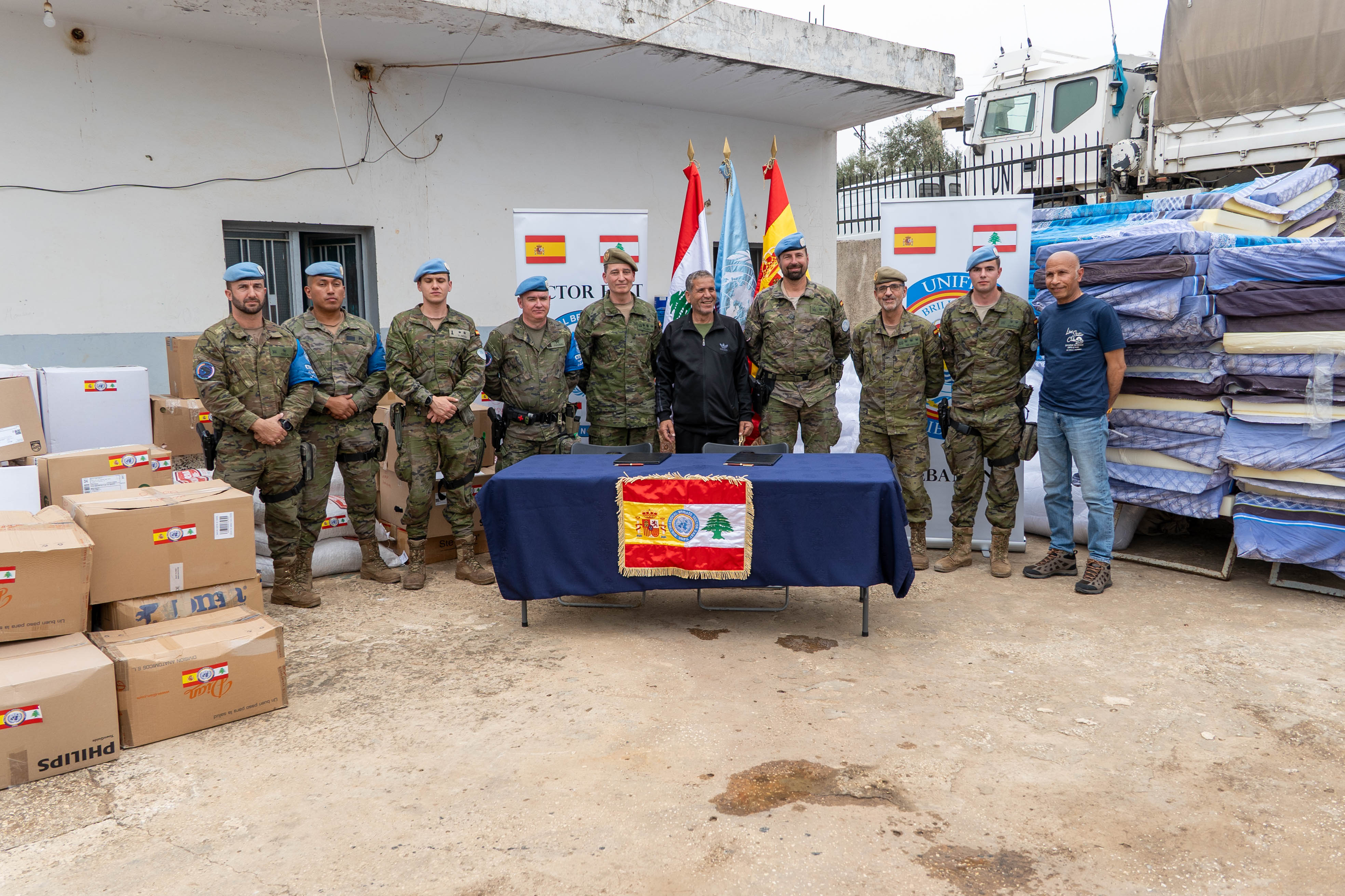 Imagen durante la entrega