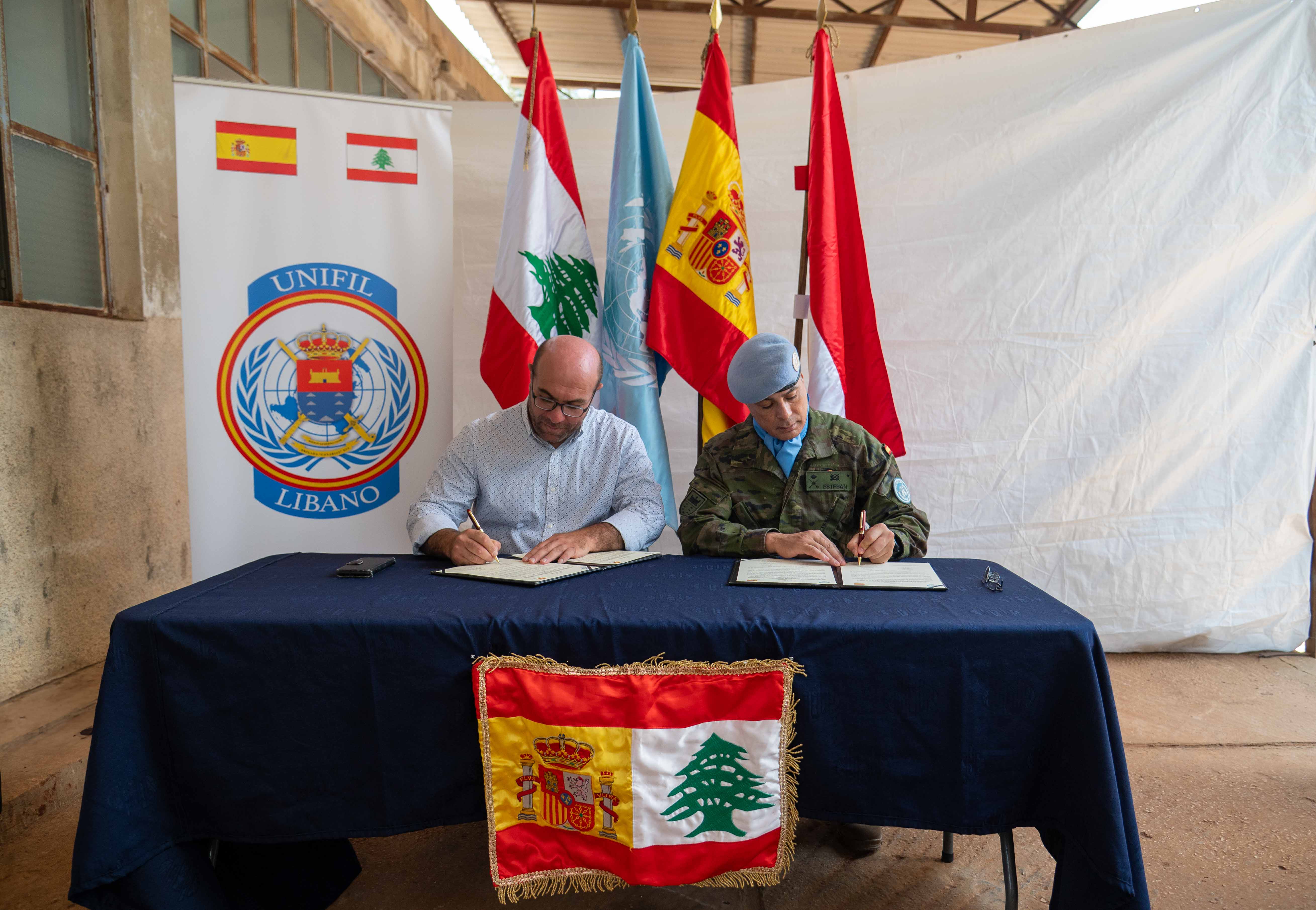 Firma del acta de entrega