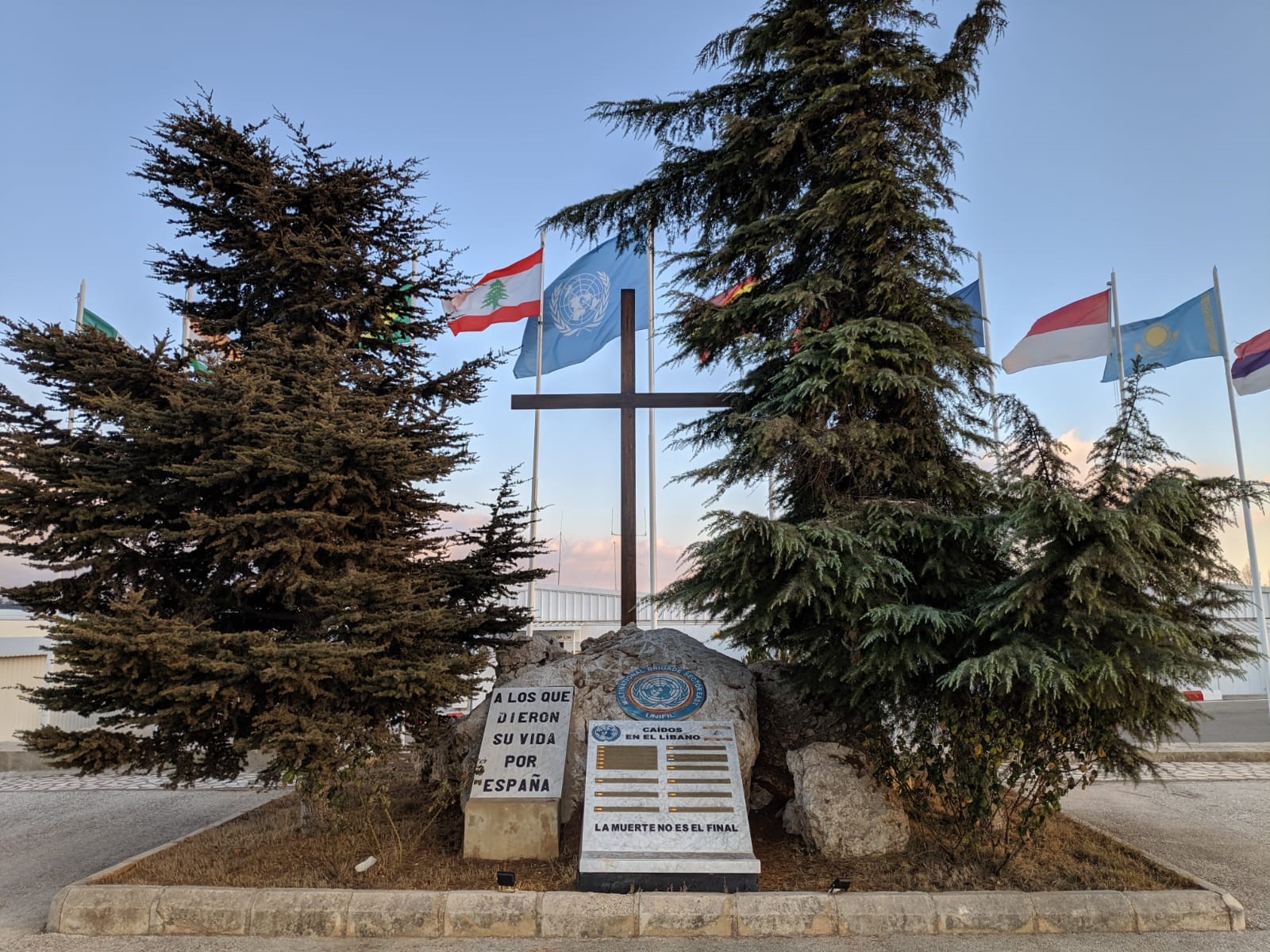Monumento a los caídos en Líbano