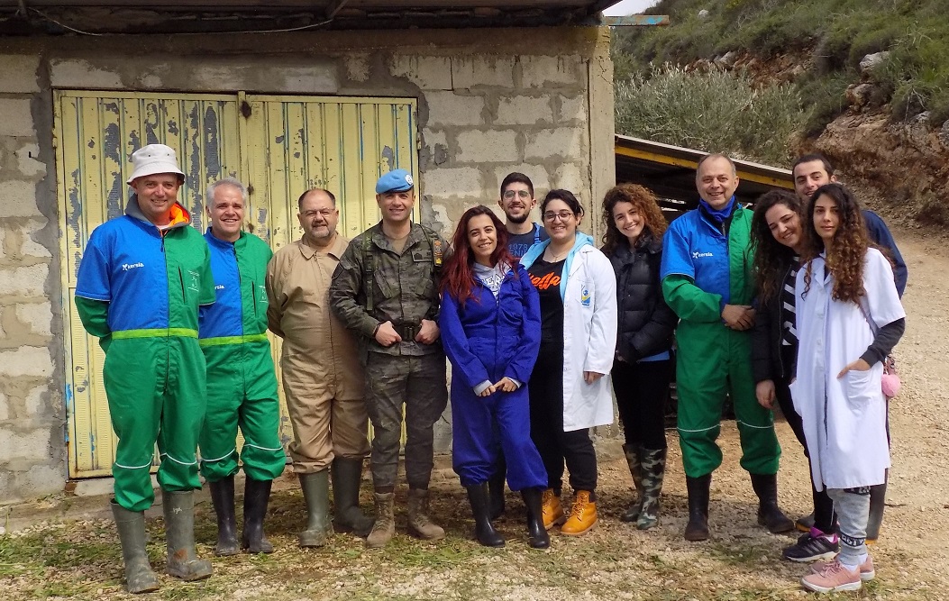 La BRILIB-XXX apoya a los ganaderos del sur de Líbano con el programa ‘Rocinante’