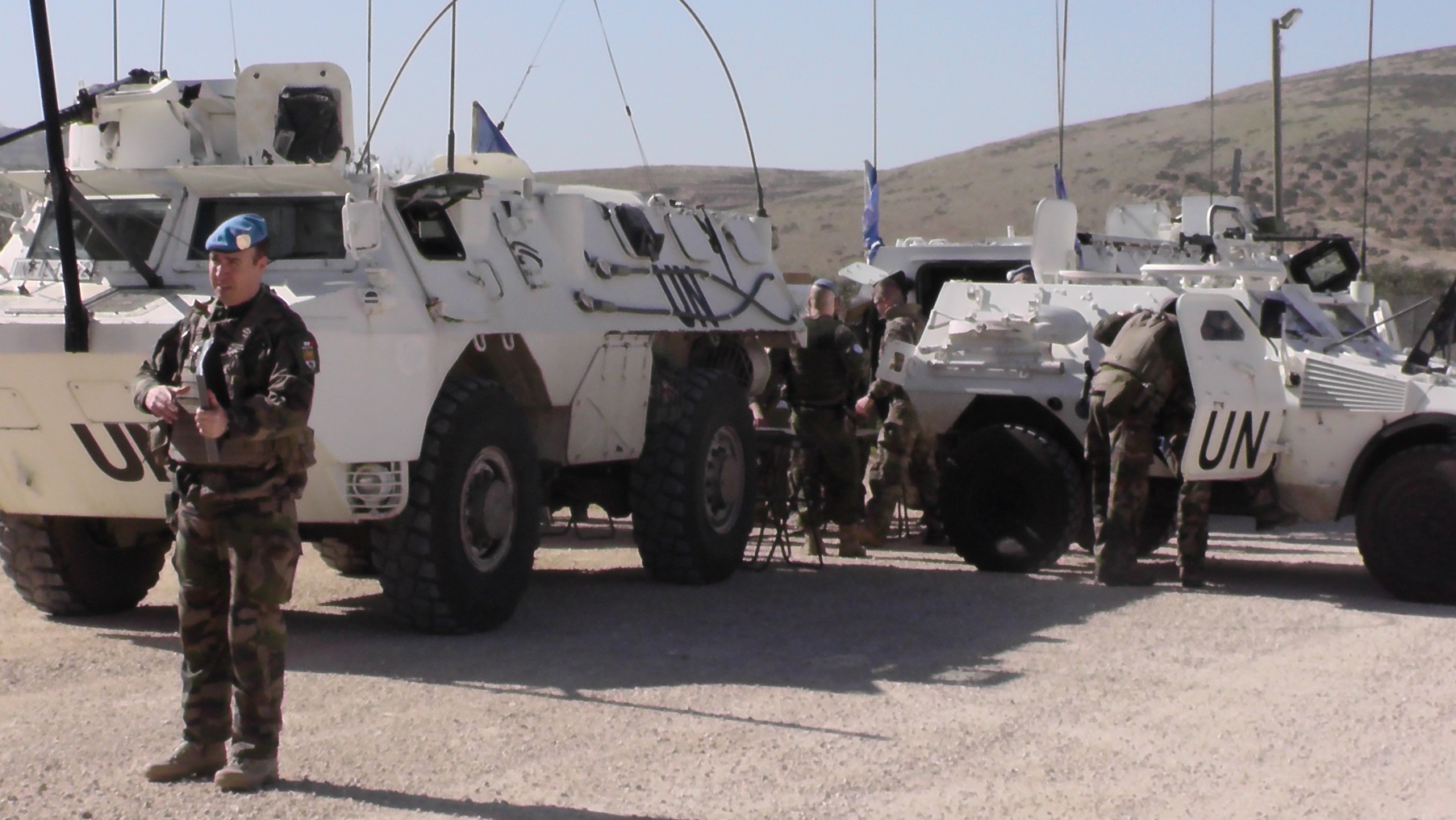 La BRILIB-XXX adiestra como componente de UNIFIL su capacidad de mando y control
