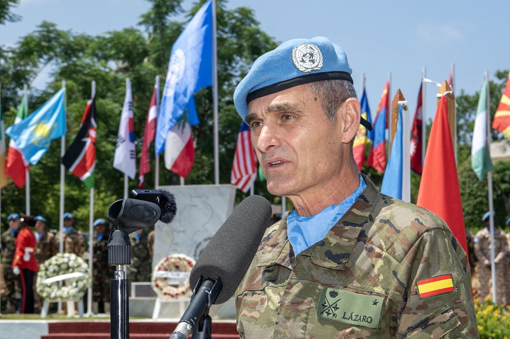 Discurso del teniente general Aroldo Lázaro