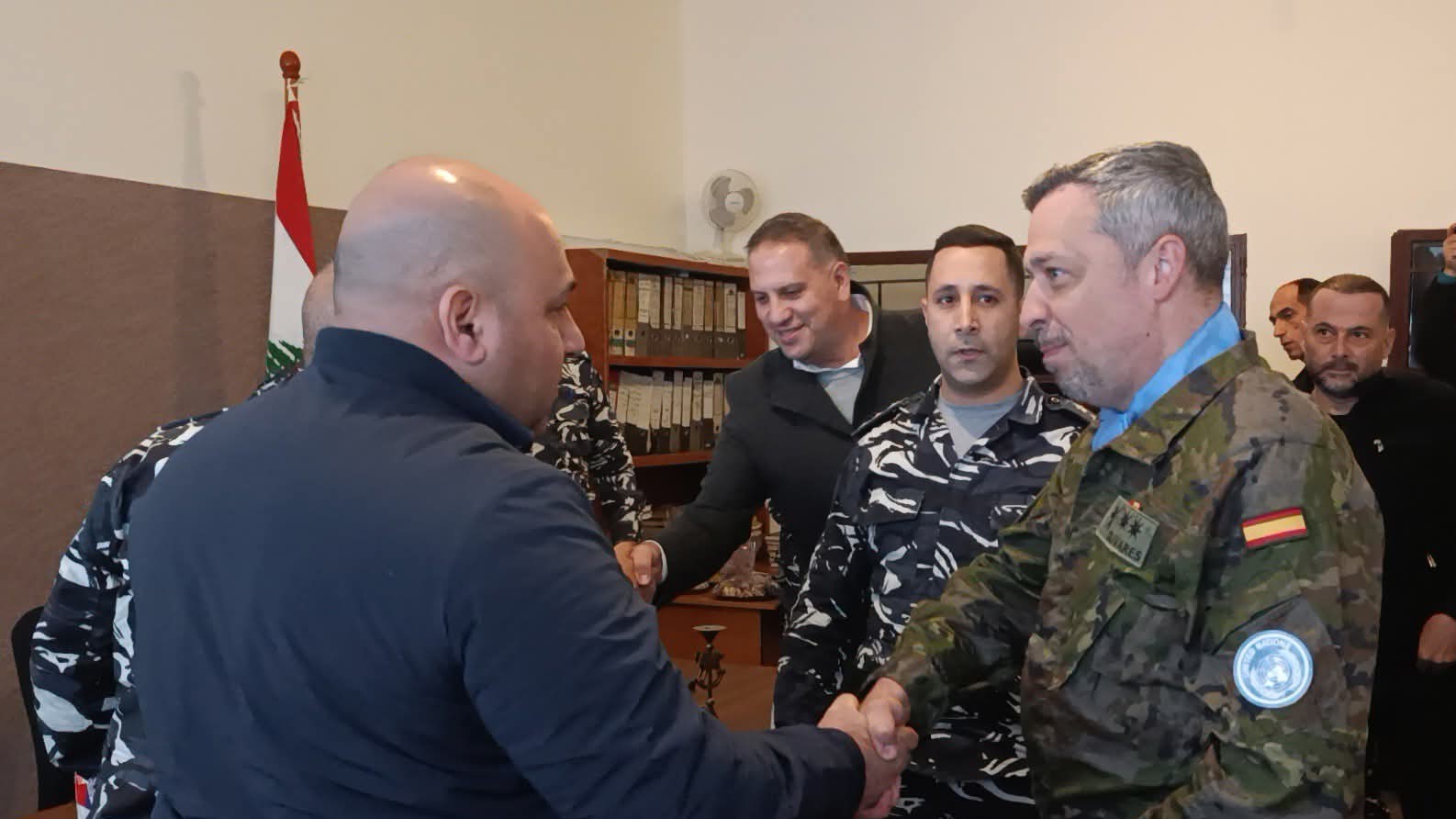 Saludo a las autoridades