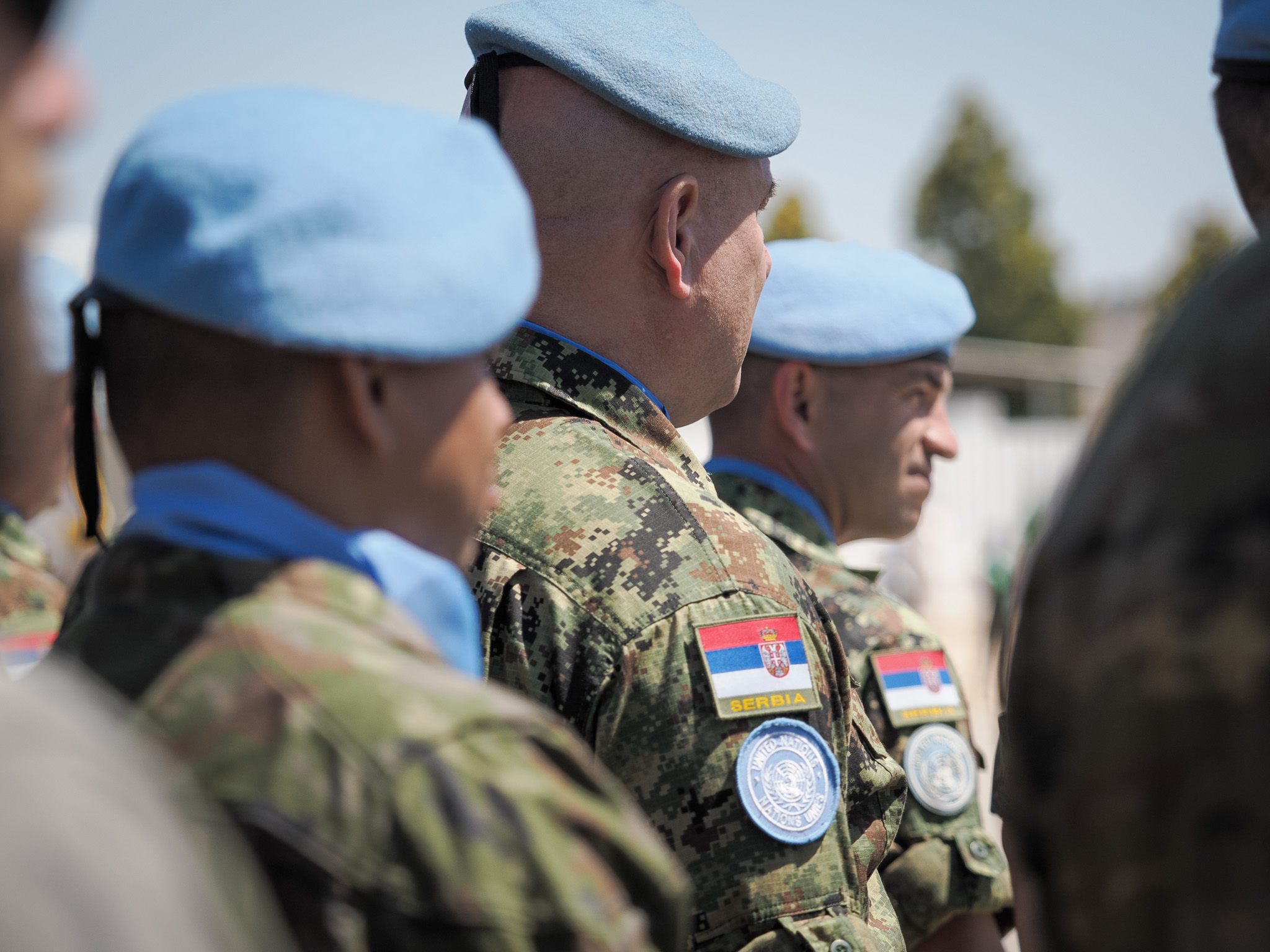 El contingente serbio del Batallón español en BRILIB