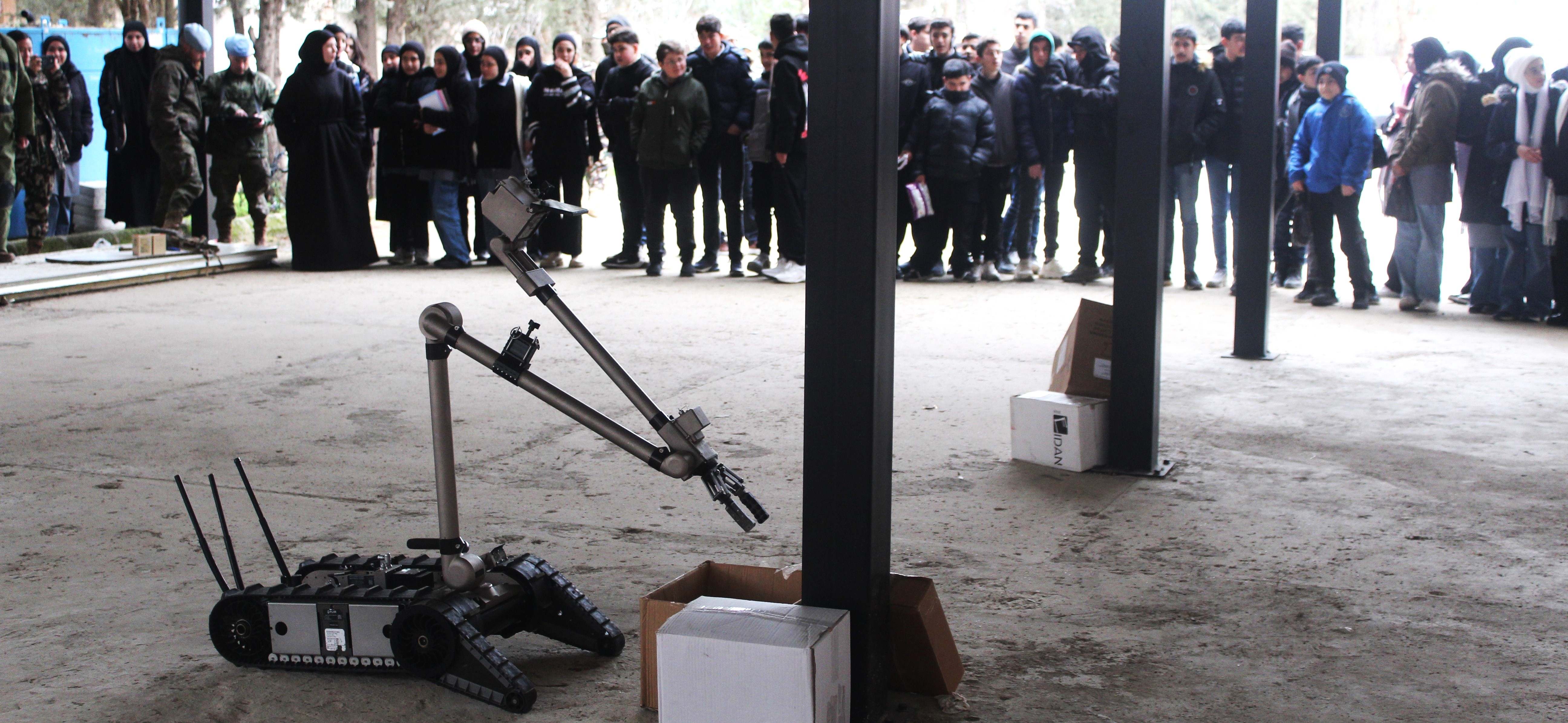 Robot desactivación