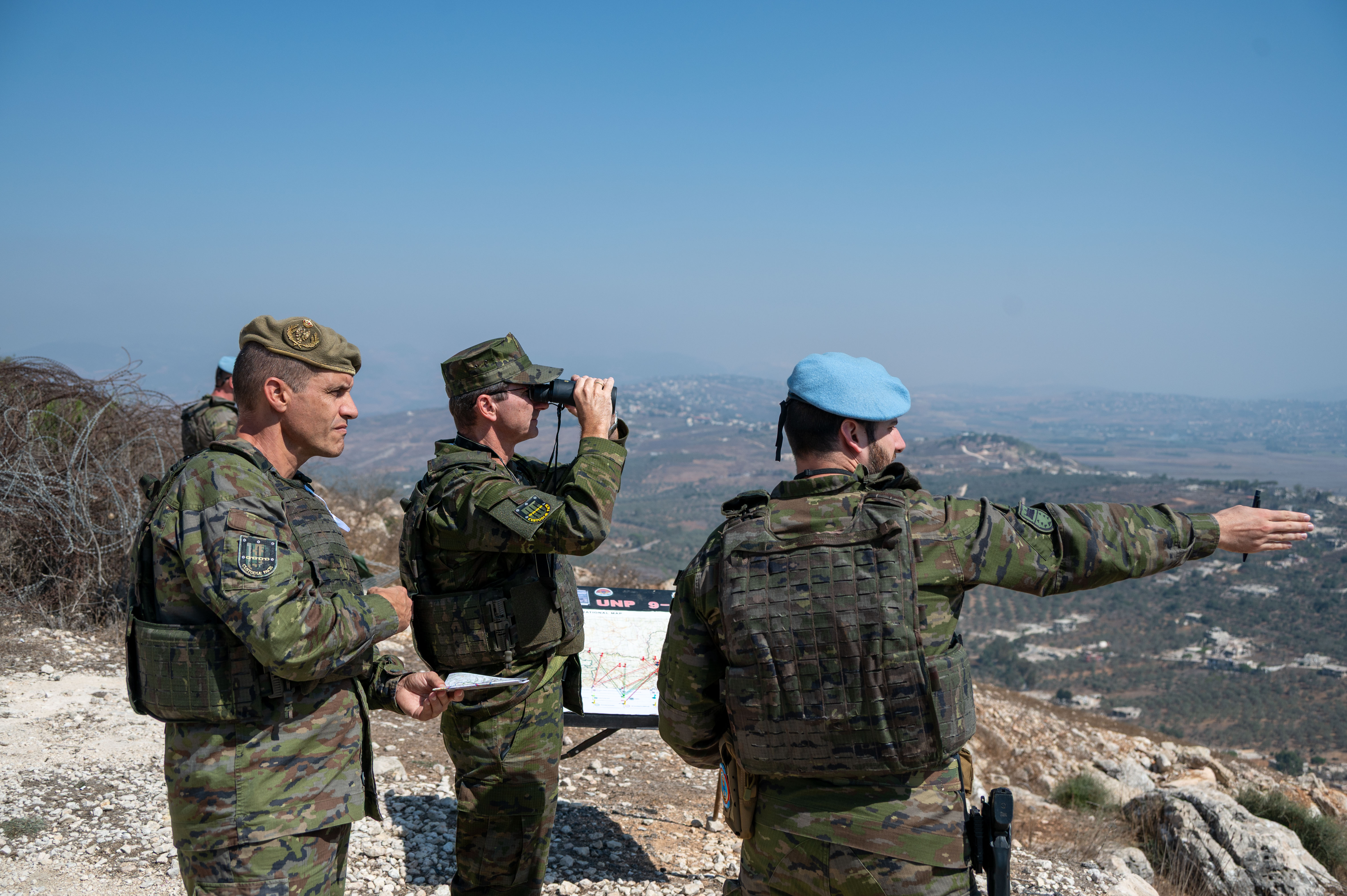 Visita del vicealmirante Núñez de Prado Aparicio