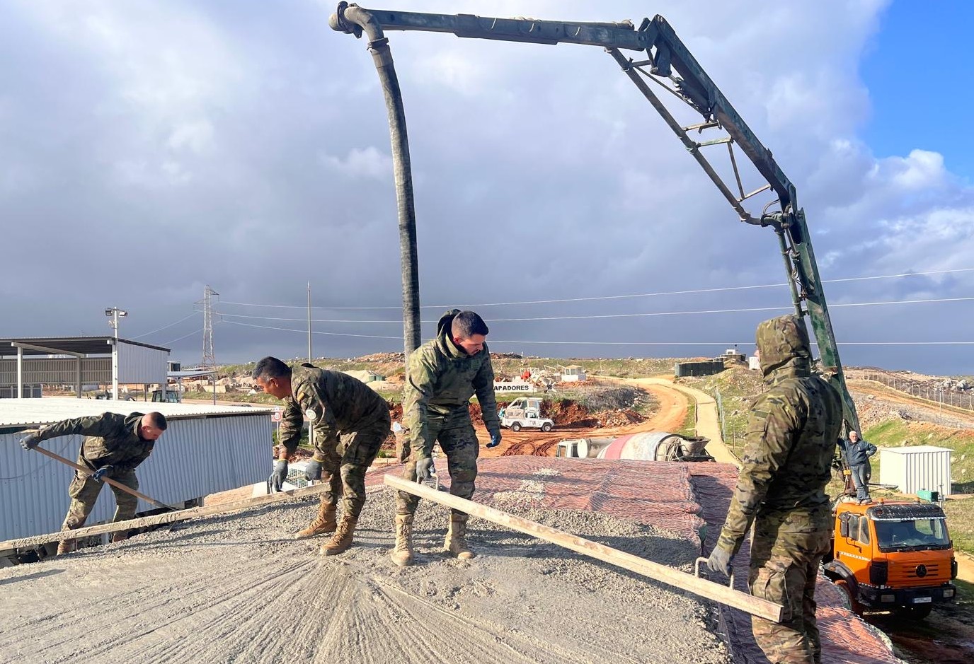 Reparación de estructuras dañadas