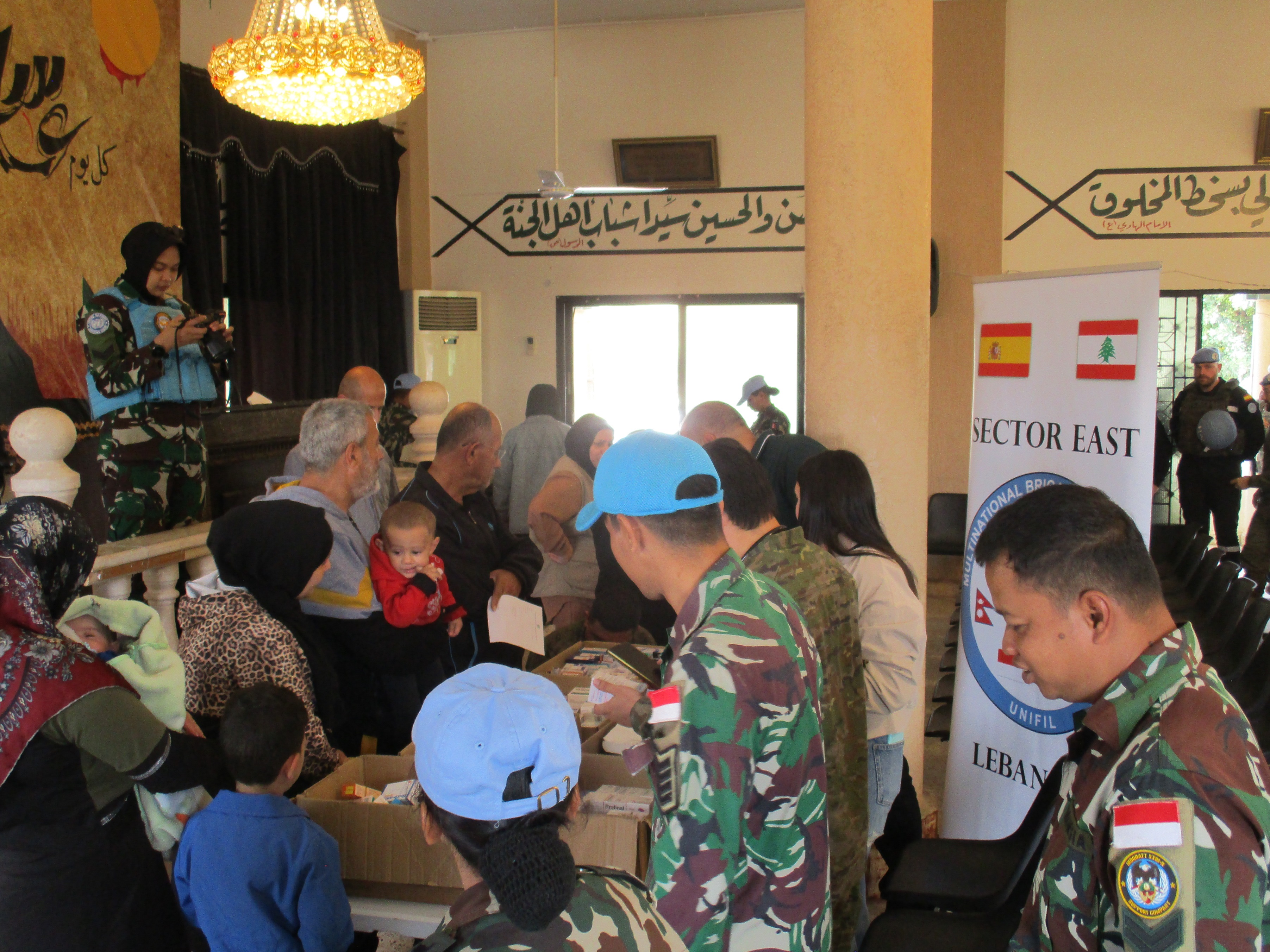 Medical camp de Suwwanan