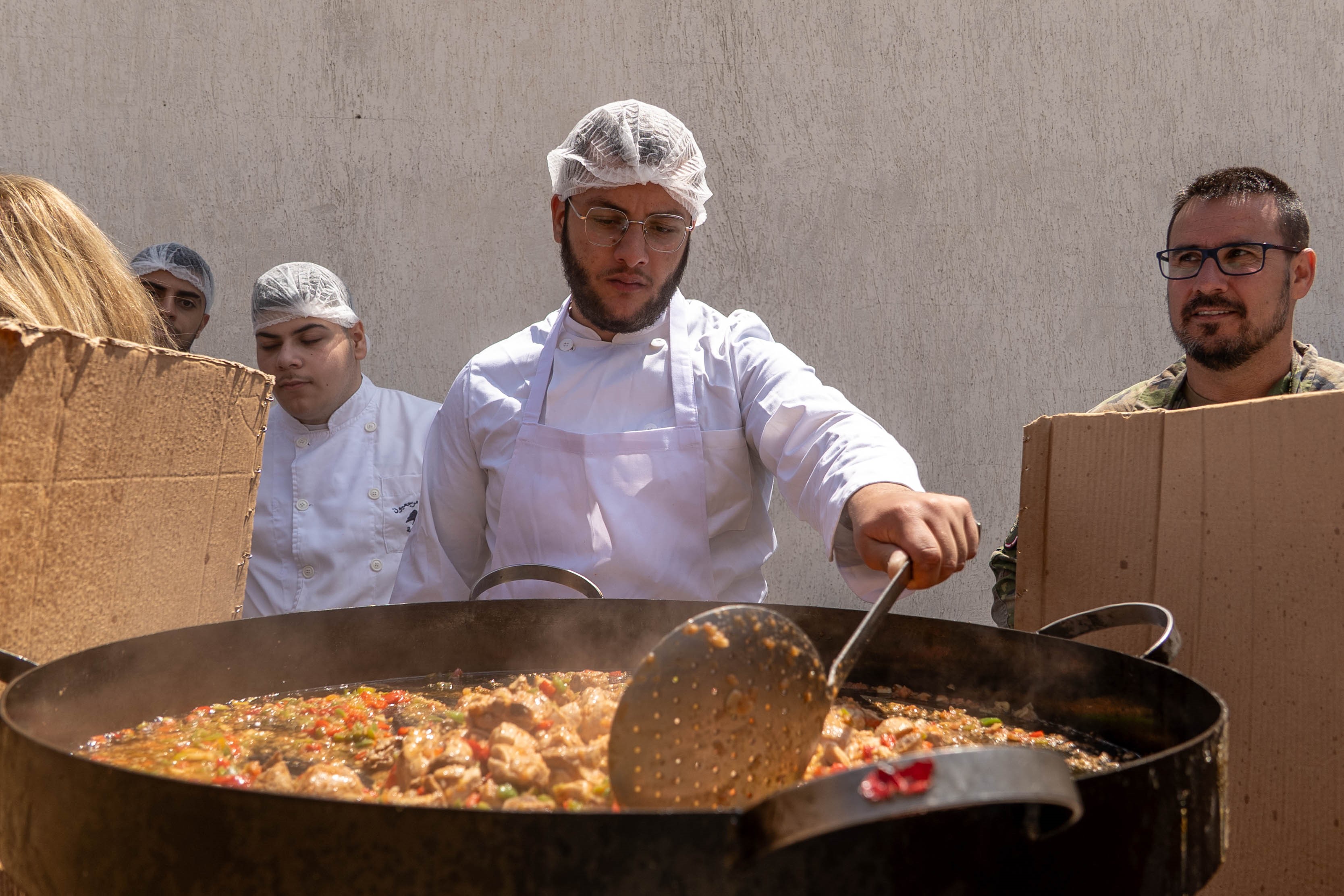 Elaboración de la paella