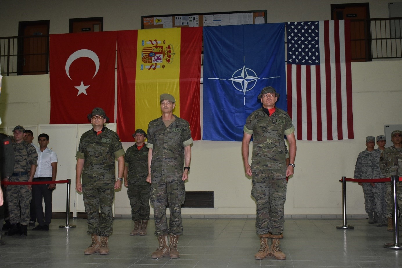 Relevo de contingente AT-X en la operación “Apoyo a Turquía”