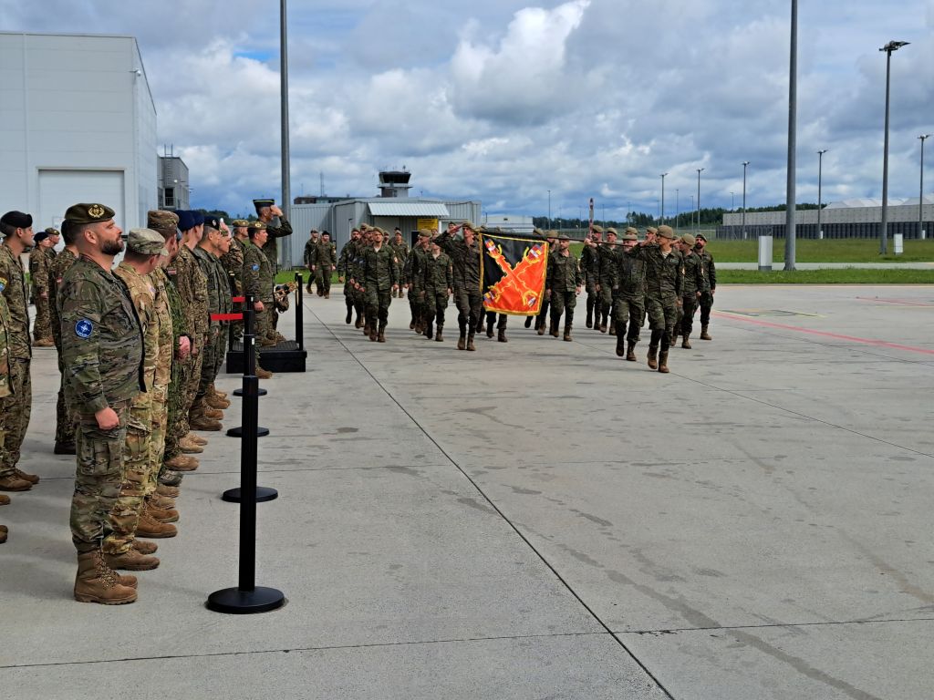 Desfile de la Fuerza en Lielvarde